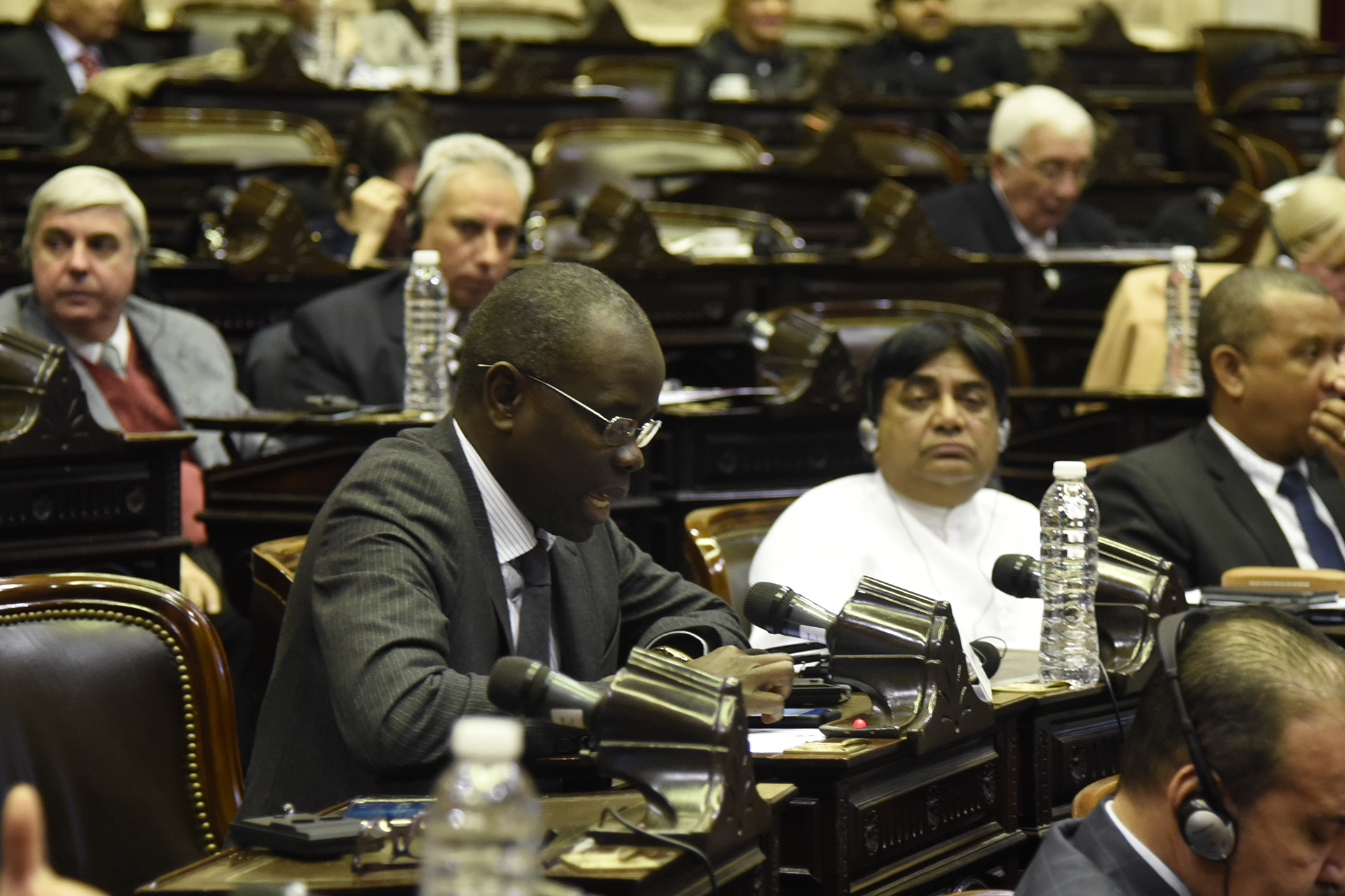 Sesionó en Diputados el Parlamento Global por la Tolerancia y la Paz