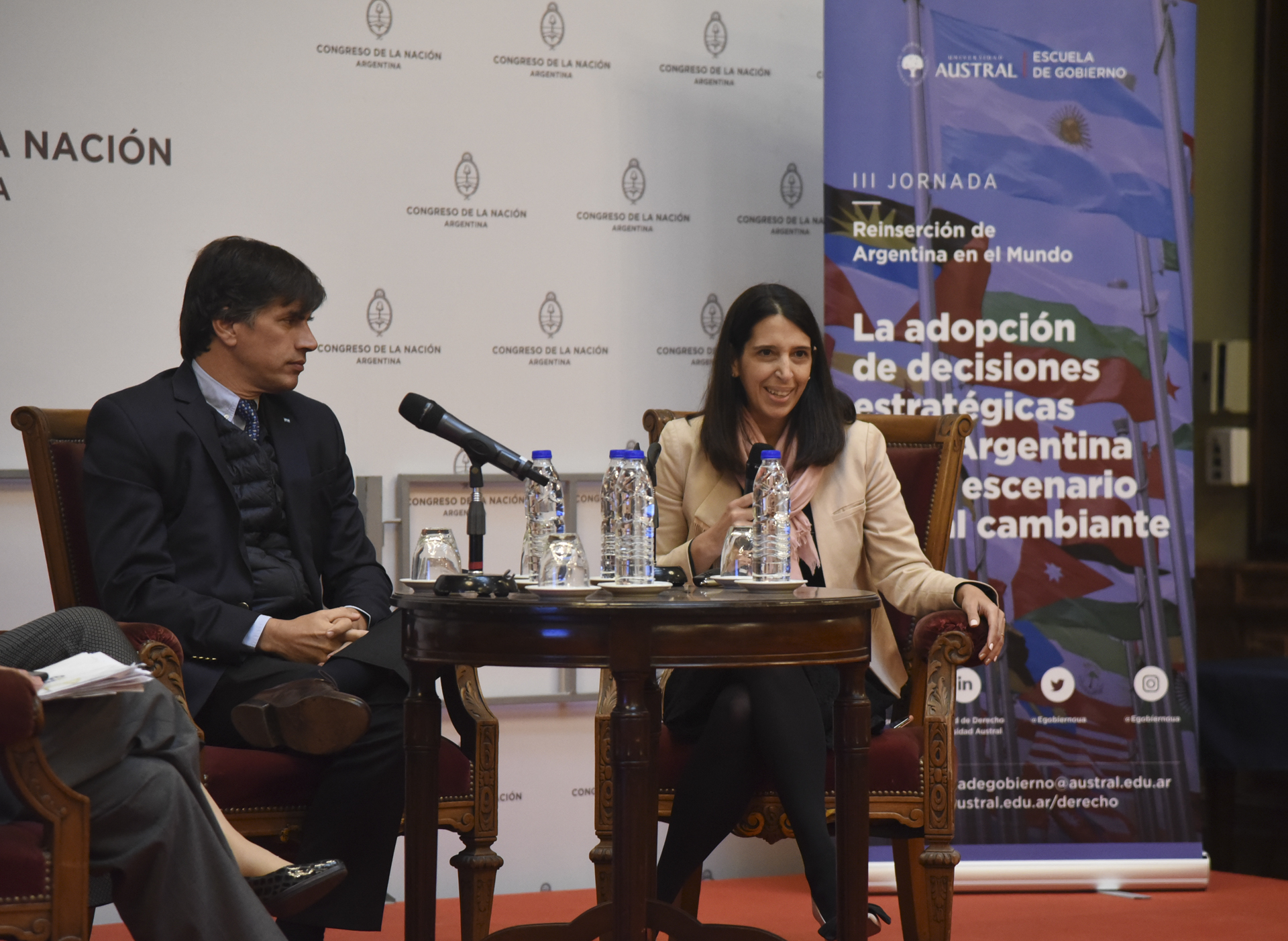 La reinserción de la Argentina en el mundo, eje de una Jornada en Diputados La reinserción de la Argentina en el mundo, eje de una Jornada en Diputados