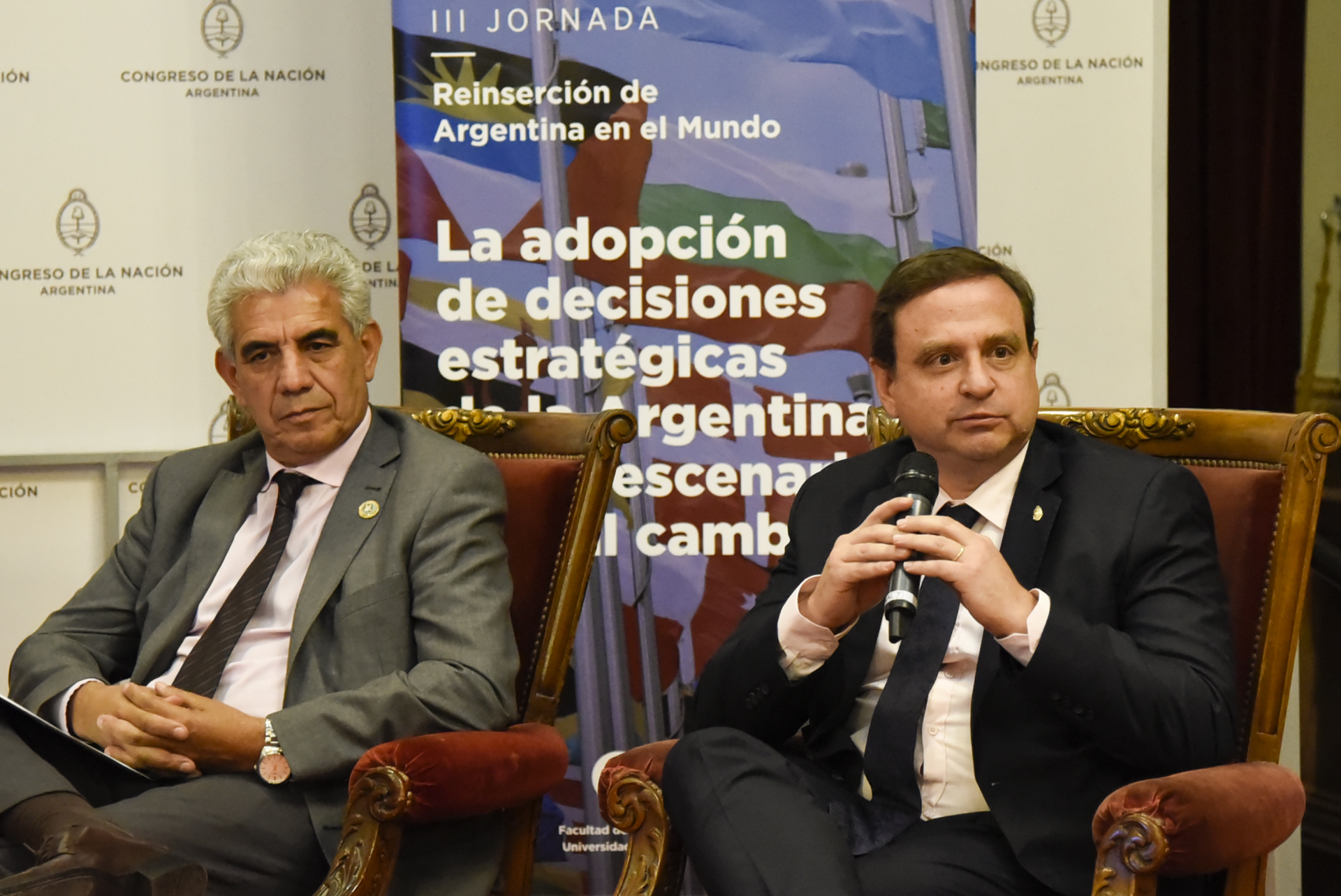 La reinserción de la Argentina en el mundo, eje de una Jornada en Diputados La reinserción de la Argentina en el mundo, eje de una Jornada en Diputados