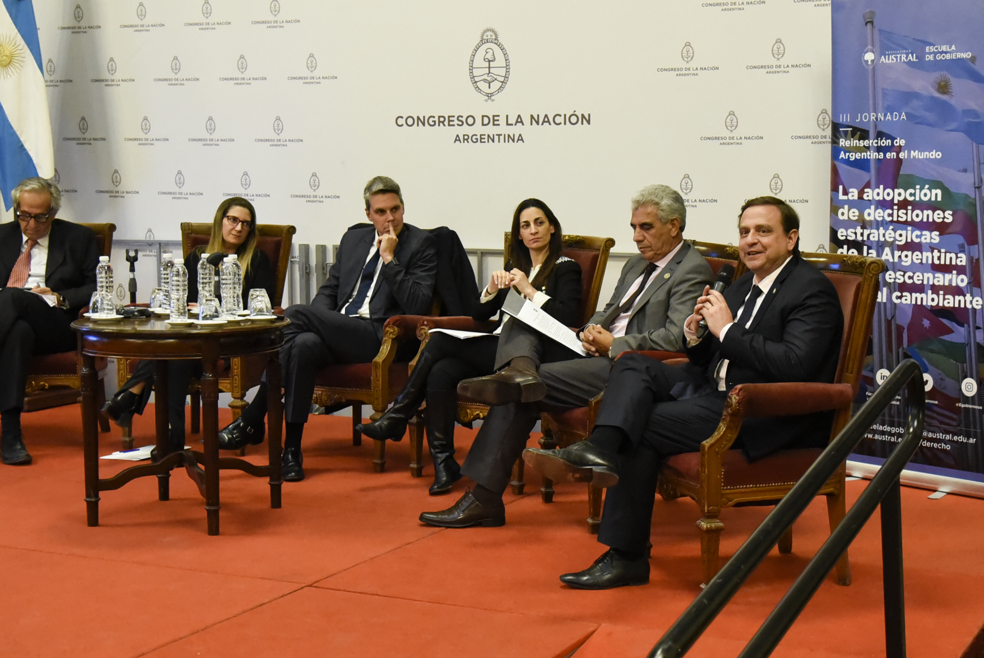La reinserción de la Argentina en el mundo, eje de una Jornada en Diputados La reinserción de la Argentina en el mundo, eje de una Jornada en Diputados