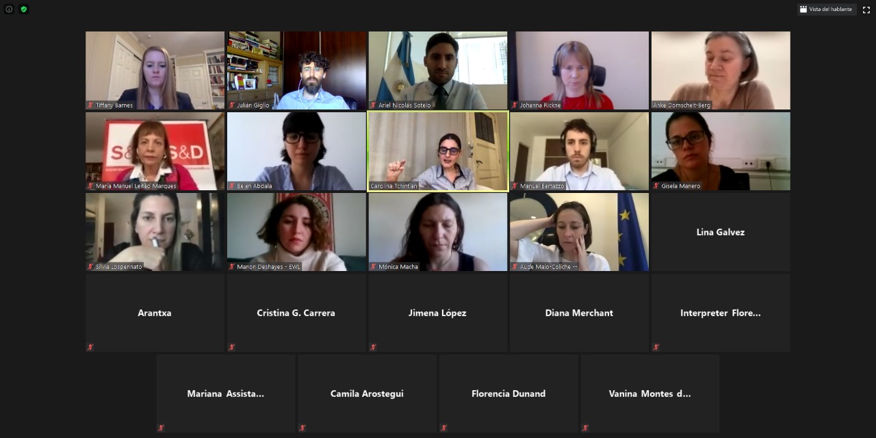 Intercambio de experiencias parlamentarias entre Argentina y la Unión Europea con foco en la equidad de género Intercambio de experiencias parlamentarias entre Argentina y la Unión Europea con foco en la equidad de género