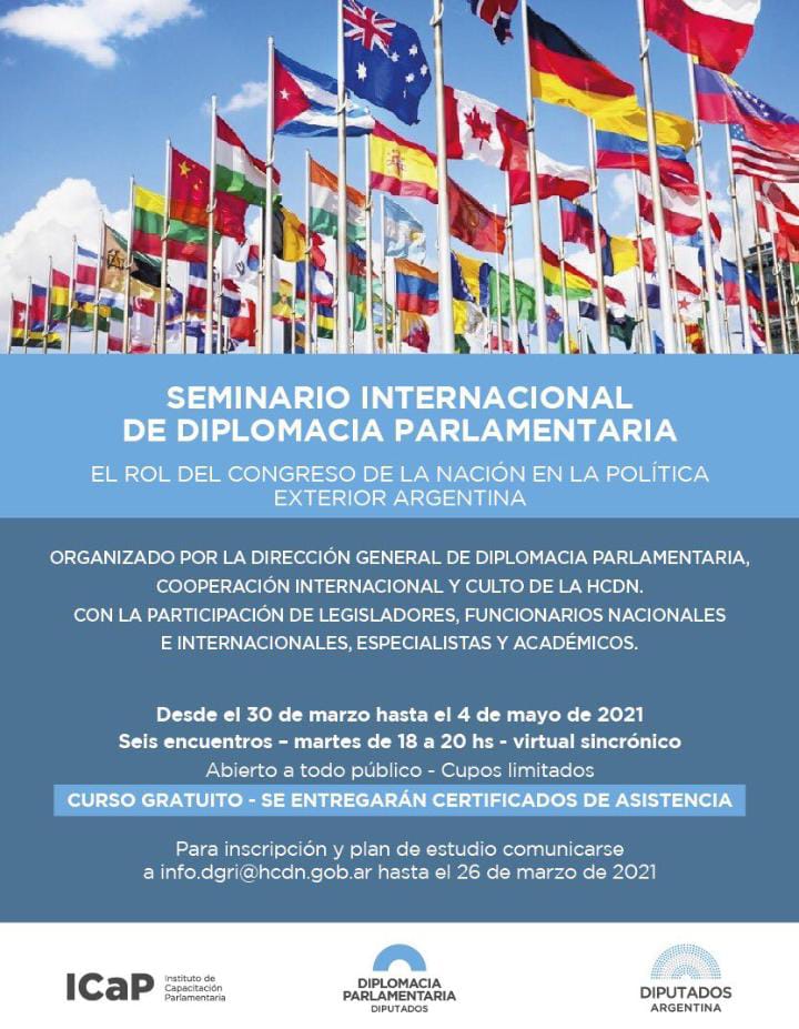 Seminario Internacional de Diplomacia Parlamentaria: Seminario Internacional de Diplomacia Parlamentaria: