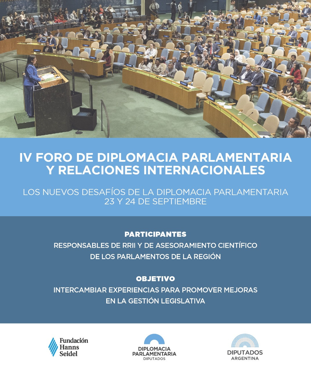 Diputados organizó el IV Foro de Diplomacia Parlamentaria y Relaciones Internacionales Diputados organizó el IV Foro de Diplomacia Parlamentaria y Relaciones Internacionales