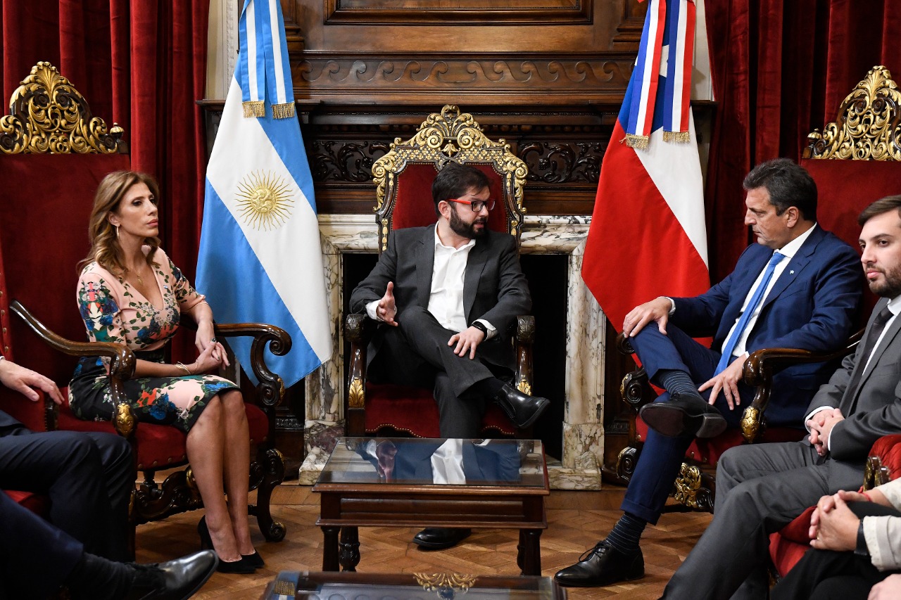 El nuevo presidente de Chile fue recibido en el Congreso El nuevo presidente de Chile fue recibido en el Congreso