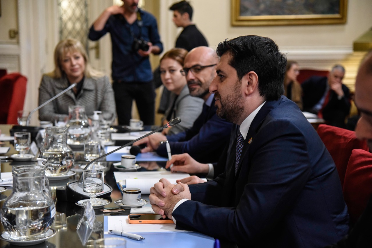 El viceministro de Asuntos Exteriores de Armenia visitó la HCDN para fortalecer la cooperación interparlamentaria El viceministro de Asuntos Exteriores de Armenia visitó la HCDN para fortalecer la cooperación interparlamentaria