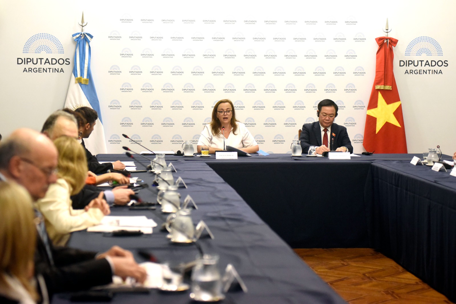 Cecilia Moreau recibió a su par de Vietnam para promover la cooperación económica y parlamentaria Cecilia Moreau recibió a su par de Vietnam para promover la cooperación económica y parlamentaria