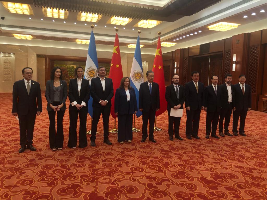 Cecilia Moreau abogó por la cooperación bilateral ante la Asamblea Popular Nacional China Cecilia Moreau abogó por la cooperación bilateral ante la Asamblea Popular Nacional China