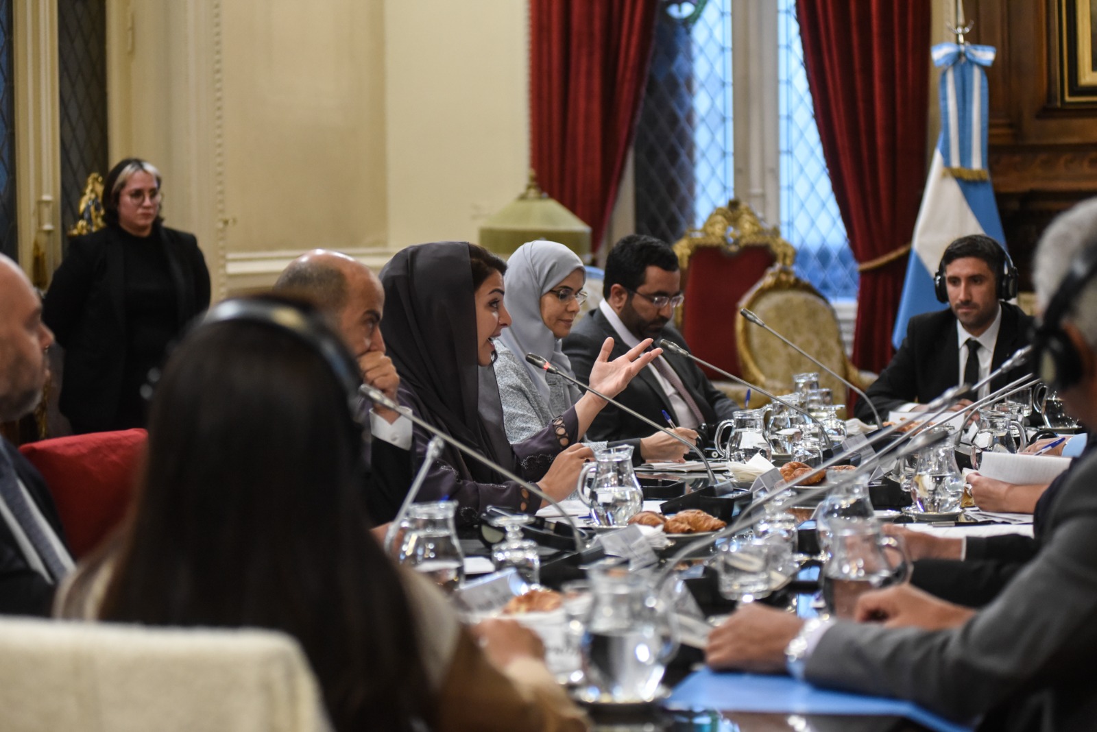 La ministra para la Cooperación Internacional de Emiratos Árabes Unidos visitó Diputados La ministra para la Cooperación Internacional de Emiratos Árabes Unidos visitó Diputados