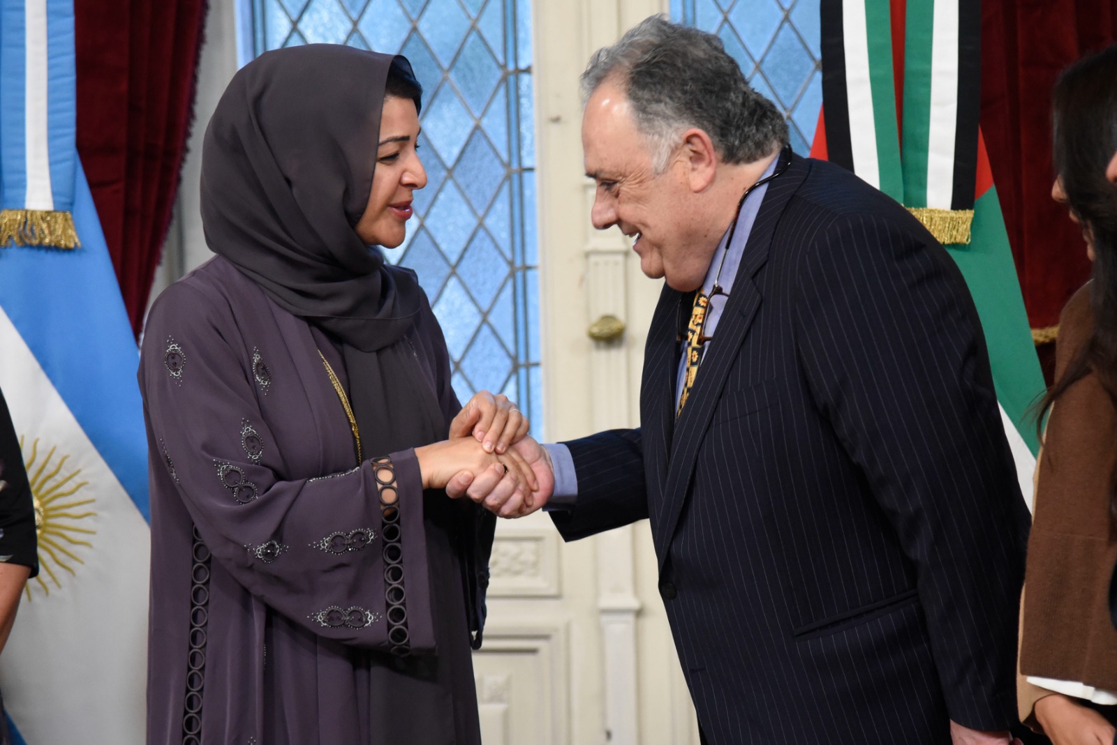 La ministra para la Cooperación Internacional de Emiratos Árabes Unidos visitó Diputados La ministra para la Cooperación Internacional de Emiratos Árabes Unidos visitó Diputados
