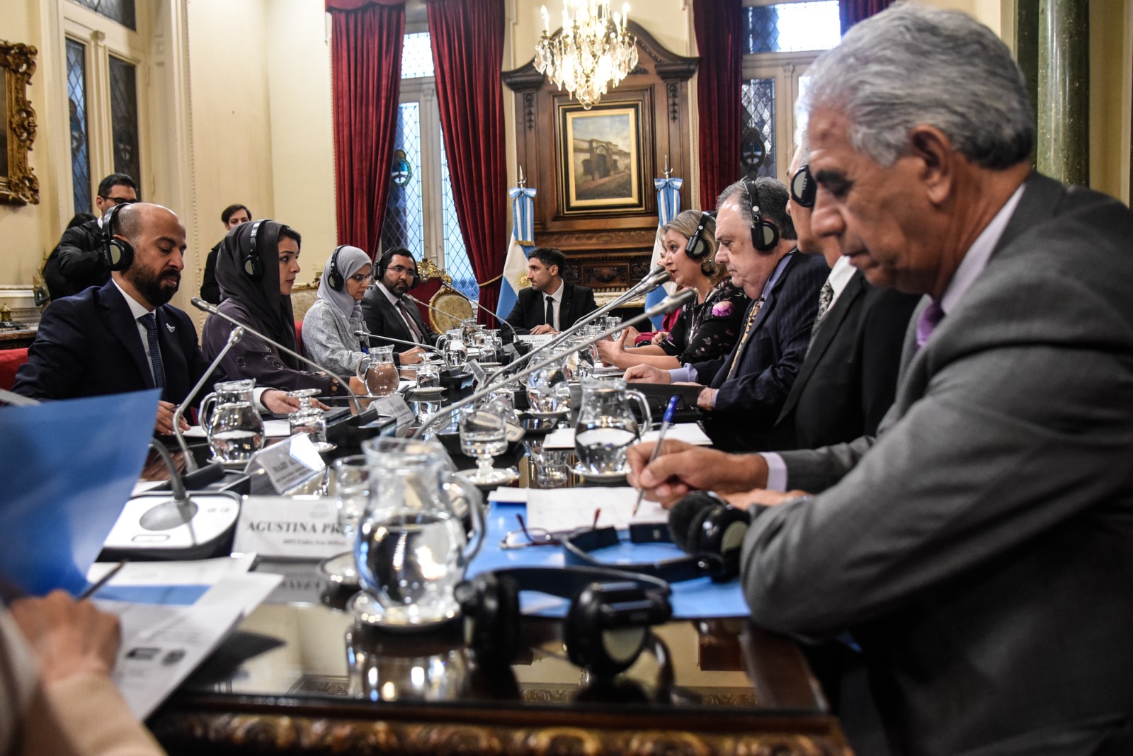 La ministra para la Cooperación Internacional de Emiratos Árabes Unidos visitó Diputados La ministra para la Cooperación Internacional de Emiratos Árabes Unidos visitó Diputados