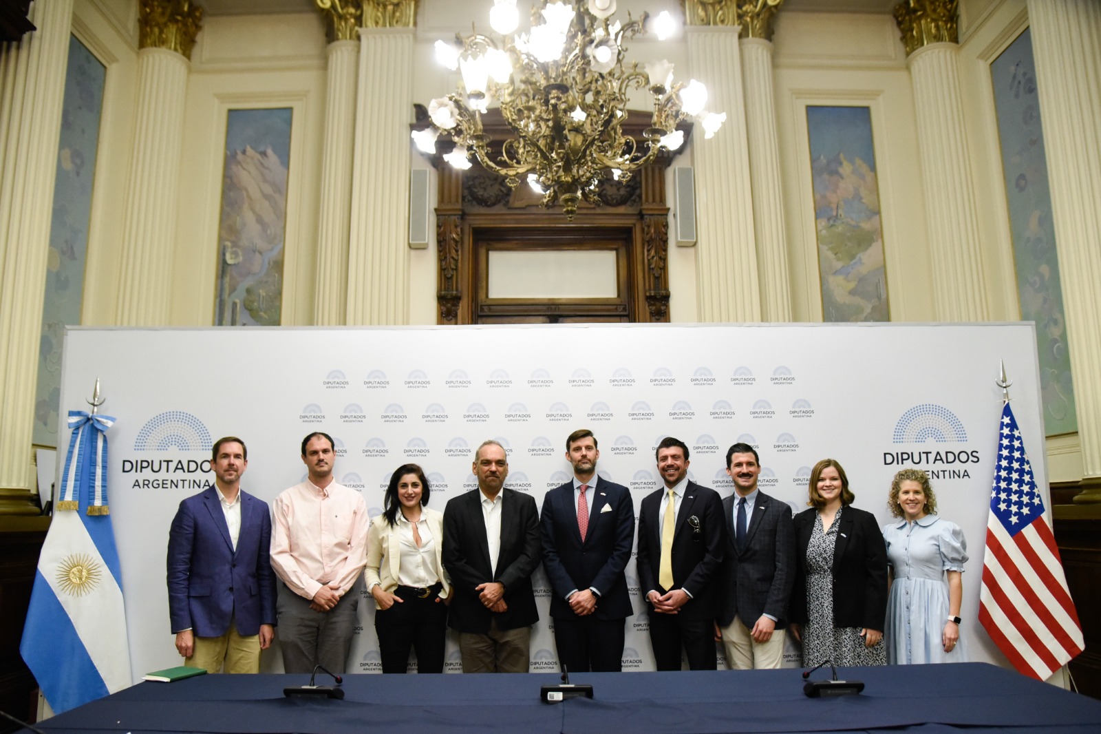 La Cámara de Diputados recibió la vista de congresistas de EE.UU. La Cámara de Diputados recibió la vista de congresistas de EE.UU.
