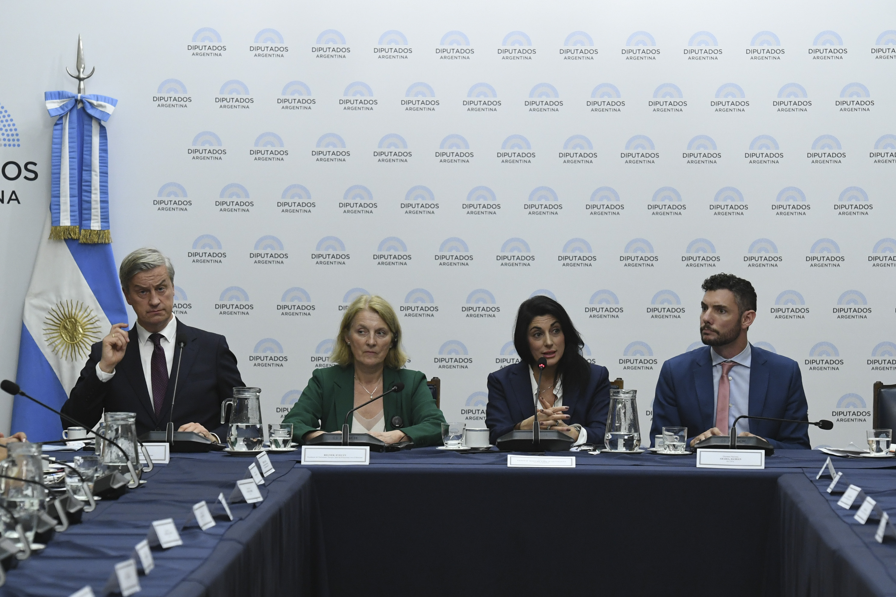 UNA DELEGACIÓN DEL PARLAMENTO EUROPEO VISITÓ DIPUTADOS EN EL MARCO DEL ACUERDO MERCOSUR–UE