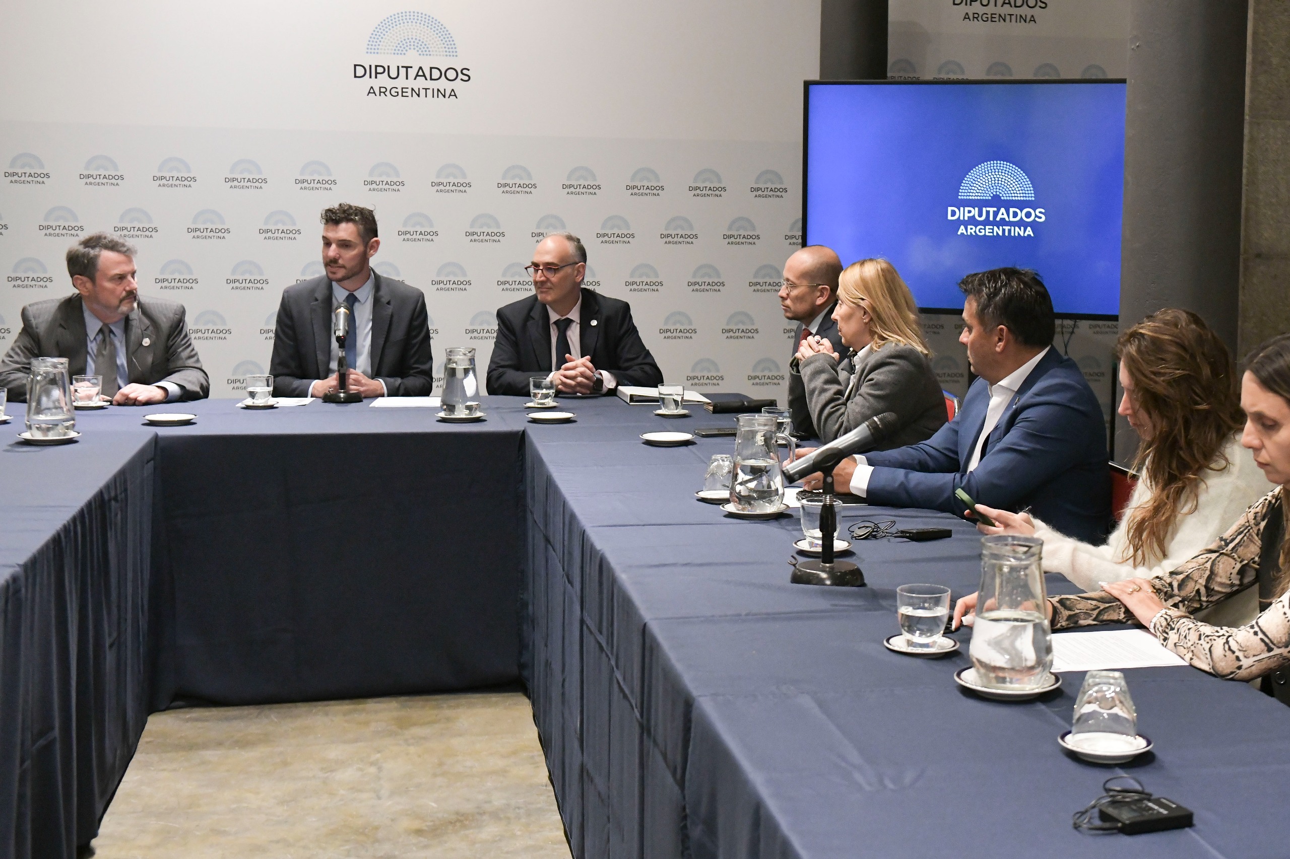DIPUTADOS SE REUNIERON CON AUTORIDADES DEL INSTITUTO REPUBLICANO INTERNACIONAL PARA FORTALECER LA COOPERACIÓN DEMOCRÁTICA