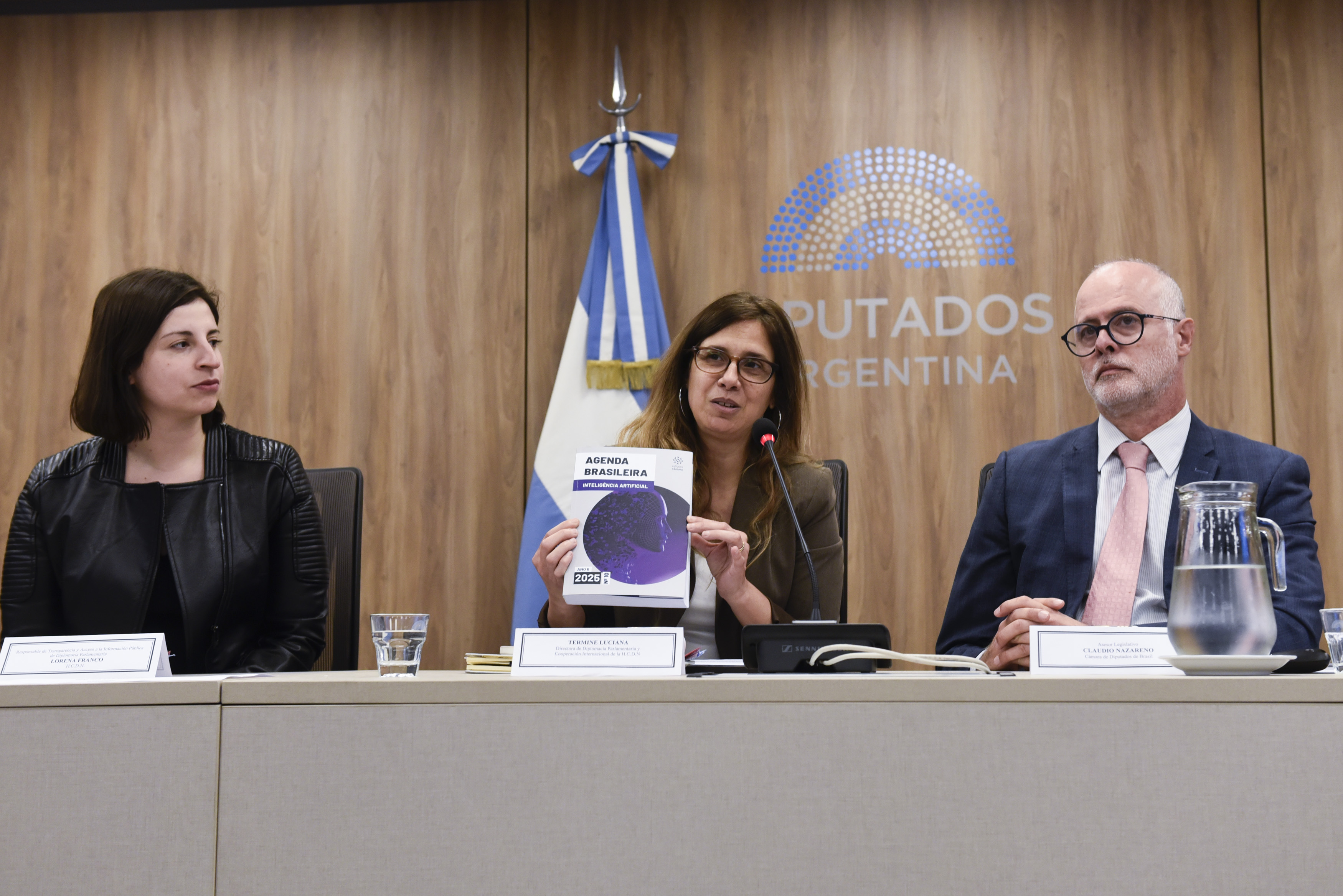 CONFERENCIA EN DIPUTADOS: EL USO DE LA IA EN CONTEXTO PARLAMENTARIO, SEGÚN LA EXPERIENCIA BRASILEÑA
