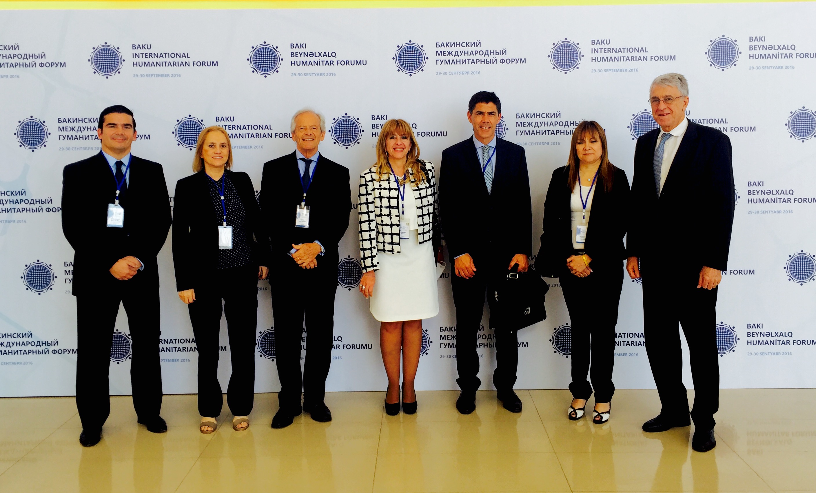 Diputados participaron del Foro Humanitario Internacional de Bakú Diputados participaron del Foro Humanitario Internacional de Bakú