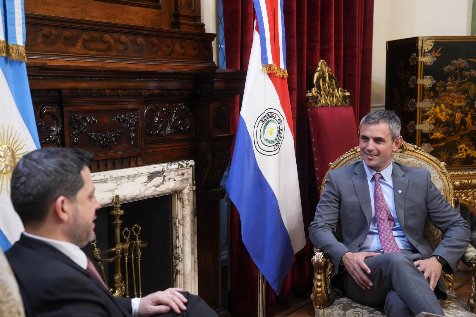 MARTÍN MENEM SE REUNIÓ CON EL PRESIDENTE DE DIPUTADOS DE PARAGUAY MARTÍN MENEM SE REUNIÓ CON EL PRESIDENTE DE DIPUTADOS DE PARAGUAY