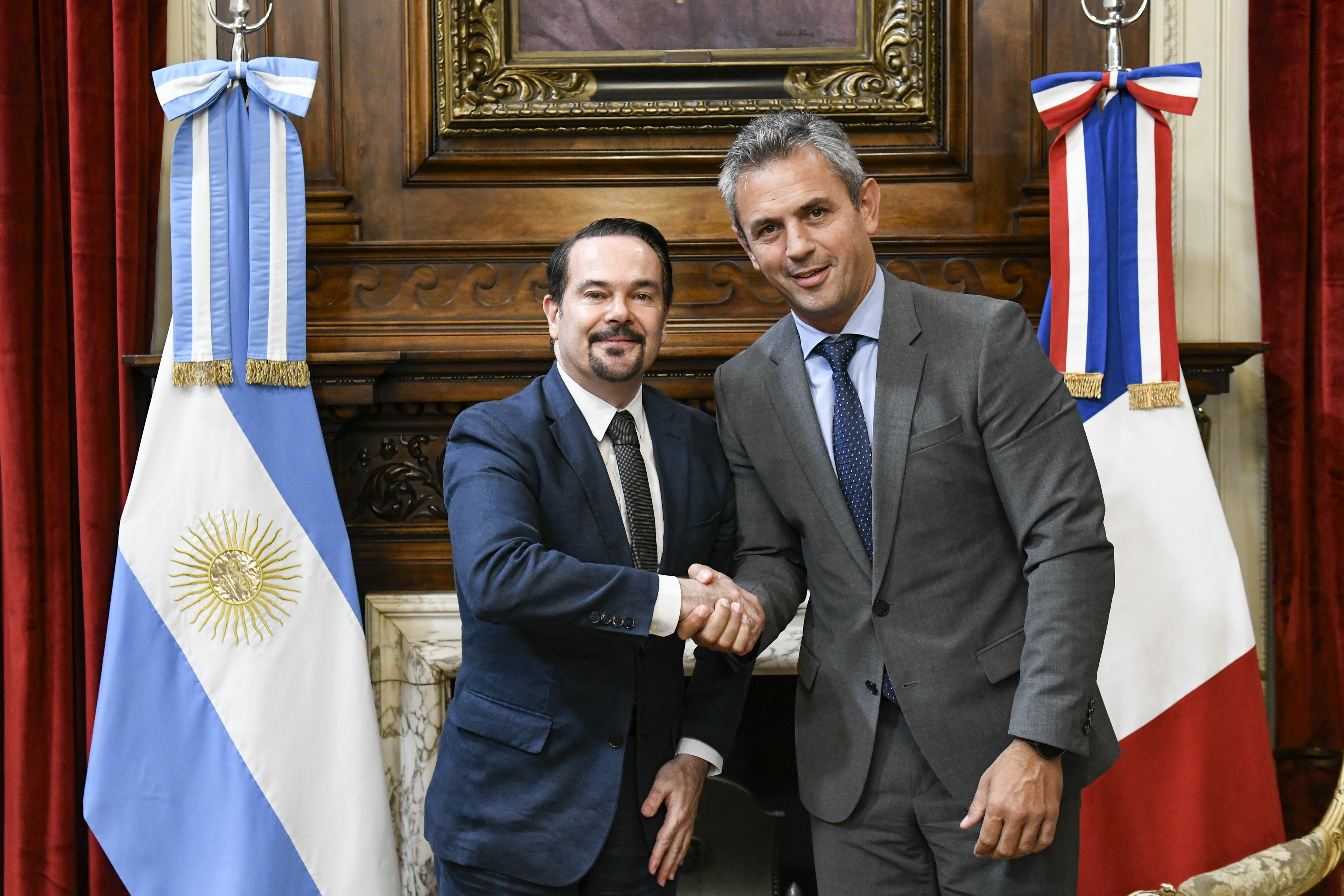 MARTÍN MENEM RECIBIÓ AL EMBAJADOR DE FRANCIA EN ARGENTINA