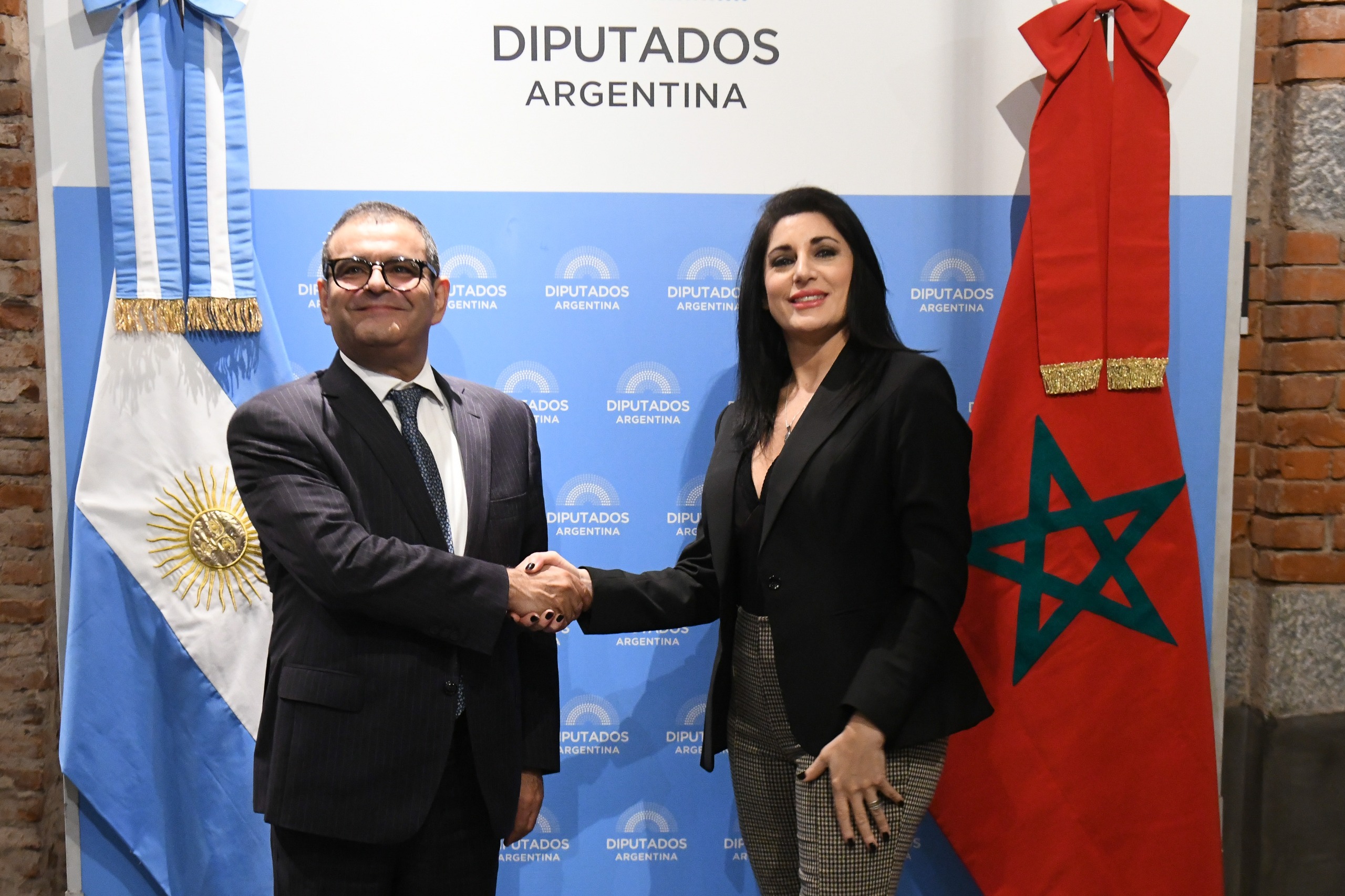 LA CÁMARA DE DIPUTADOS RECIBIÓ A UNA DELEGACIÓN DEL REINO DE MARRUECOS