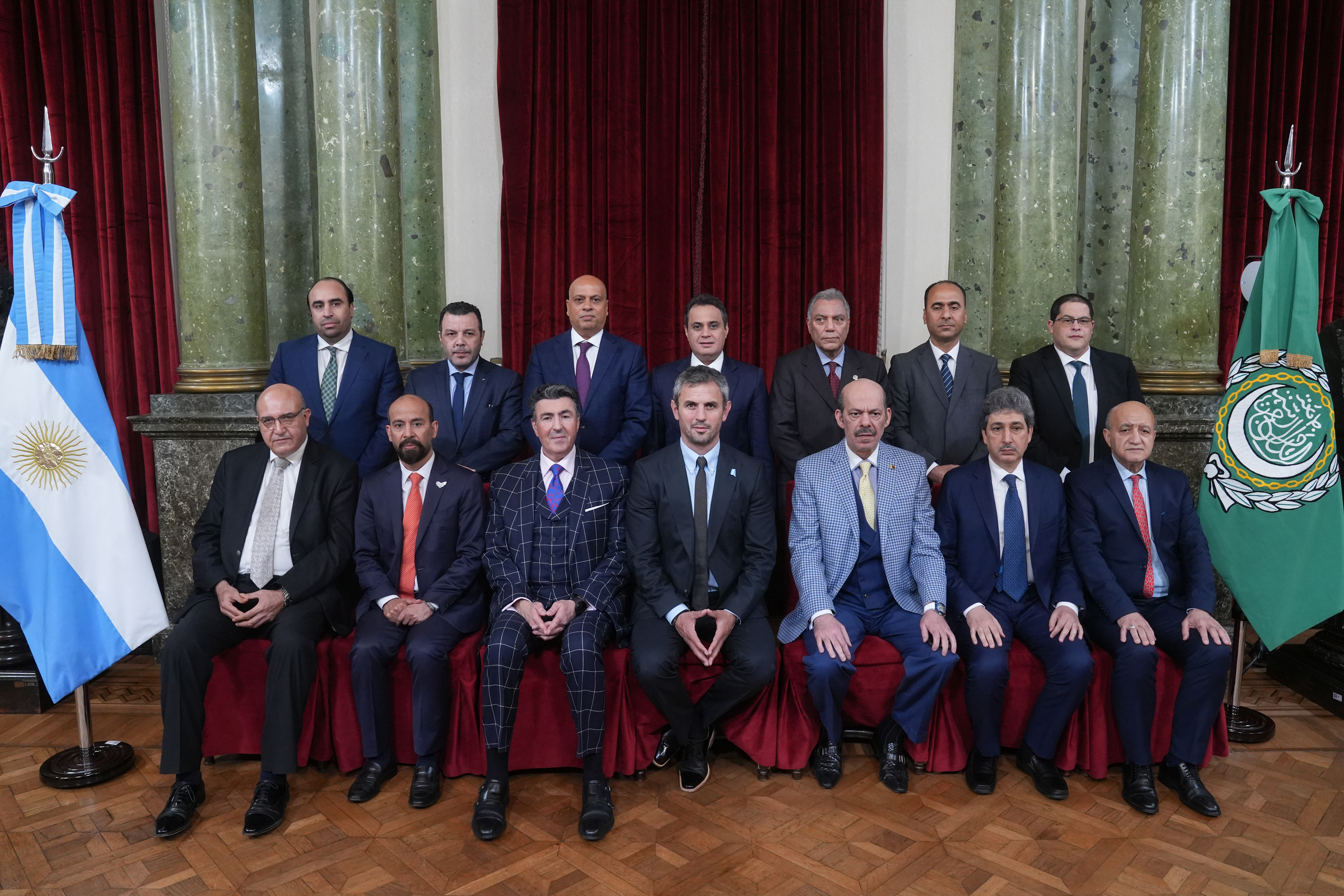 EL PRESIDENTE DE DIPUTADOS RECIBIÓ A EMBAJADORES DE LA LIGA DE ESTADOS ÁRABES EL PRESIDENTE DE DIPUTADOS RECIBIÓ A EMBAJADORES DE LA LIGA DE ESTADOS ÁRABES