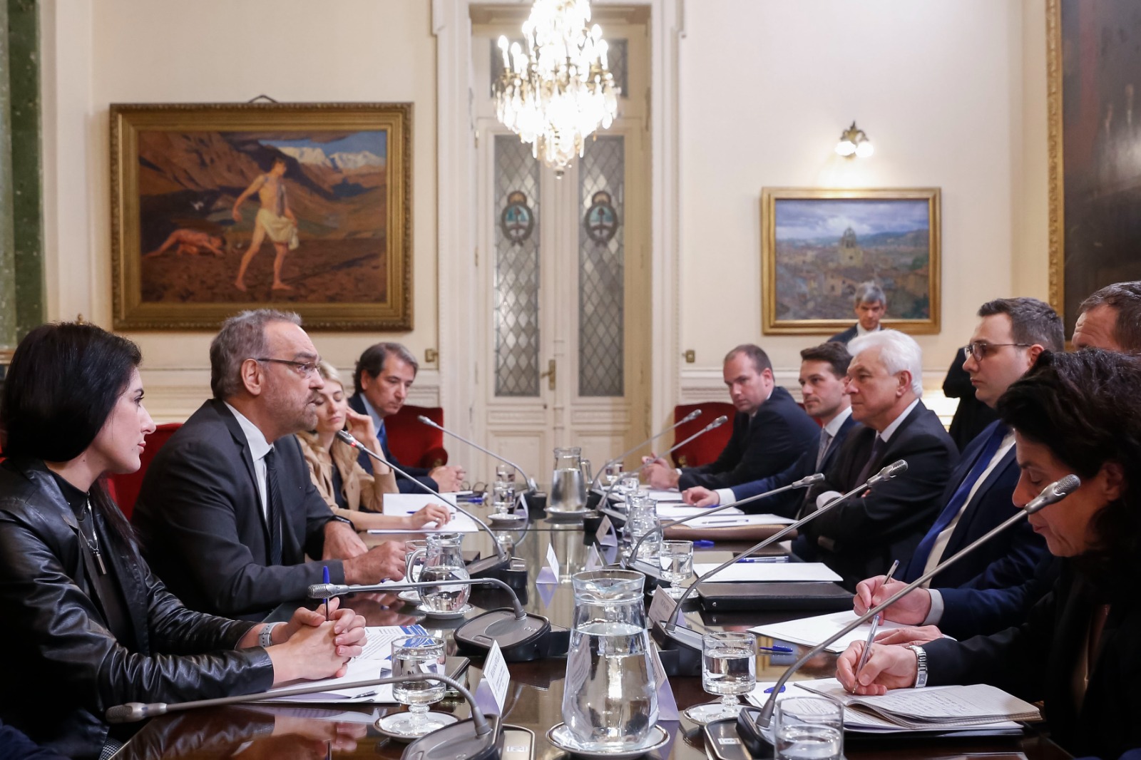 DIPUTADOS RECIBIERON AL CANCILLER DE REPÚBLICA CHECA DIPUTADOS RECIBIERON AL CANCILLER DE REPÚBLICA CHECA