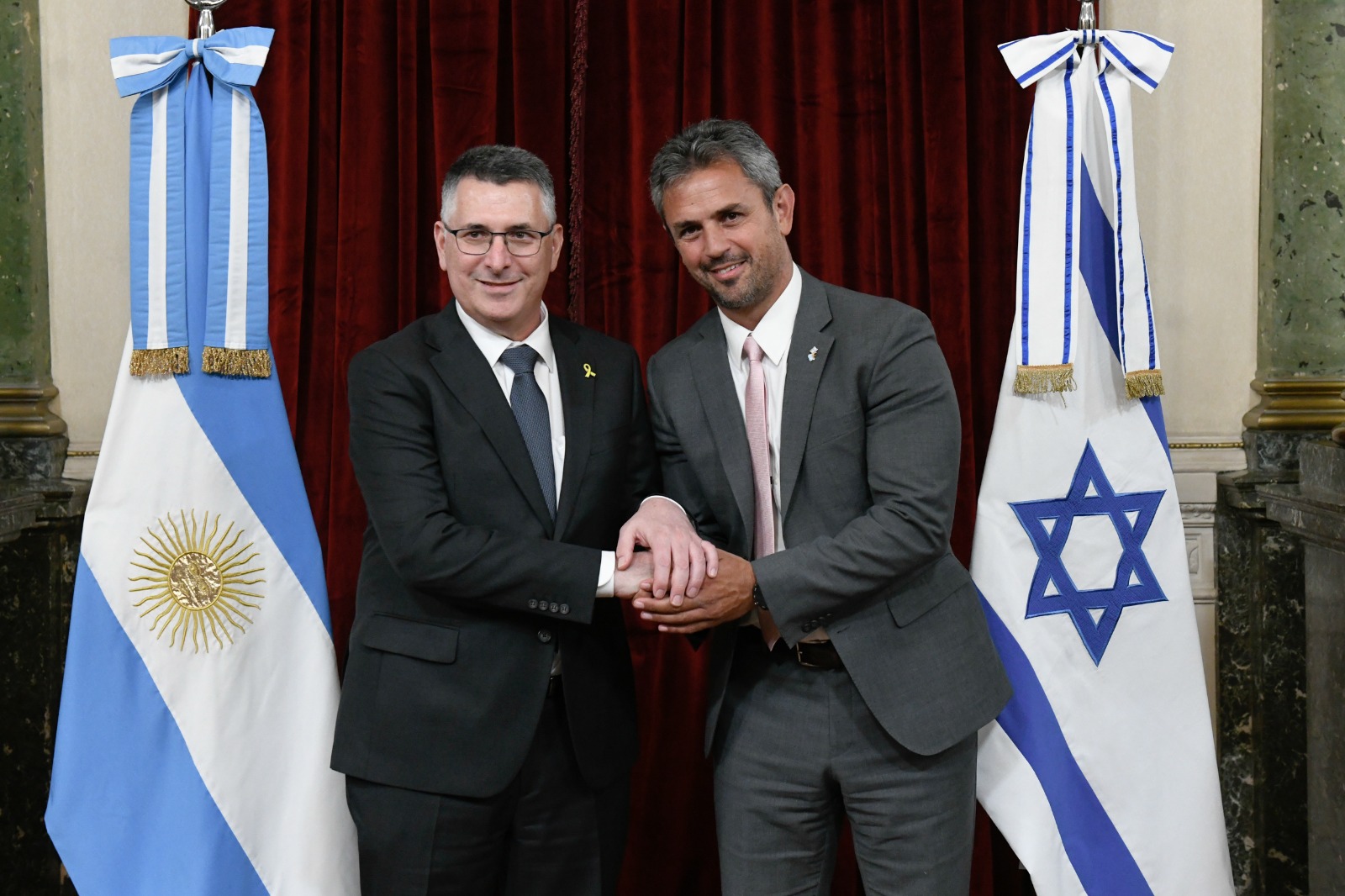 MARTÍN MENEM RECIBIÓ AL MINISTRO DE RELACIONES EXTERIORES DEL ESTADO DE ISRAEL, GIDEON SA’AR