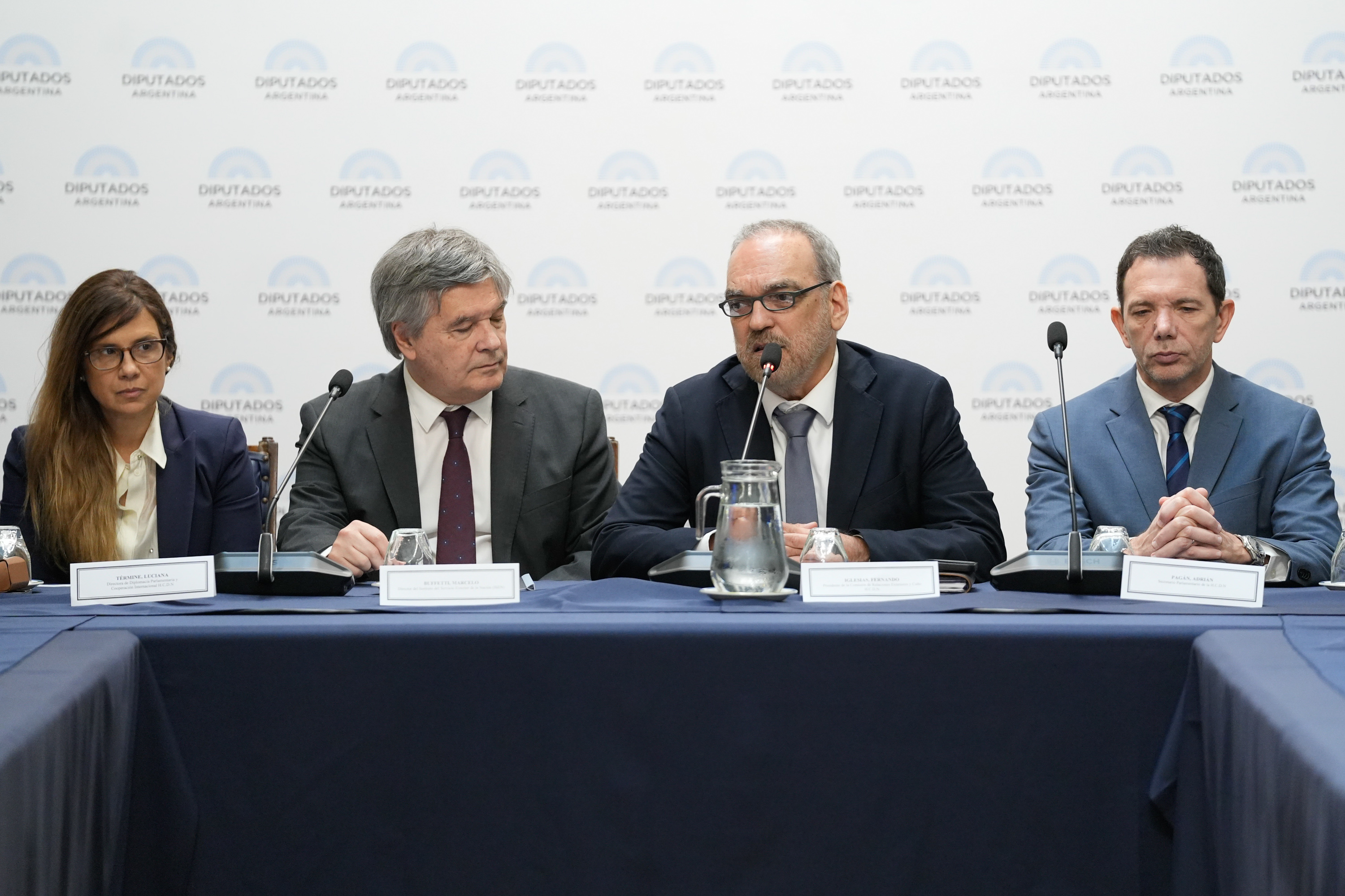 REPRESENTANTES DEL INSTITUTO DEL SERVICIO EXTERIOR DE LA NACIÓN VISITARON LA CÁMARA DE DIPUTADOS