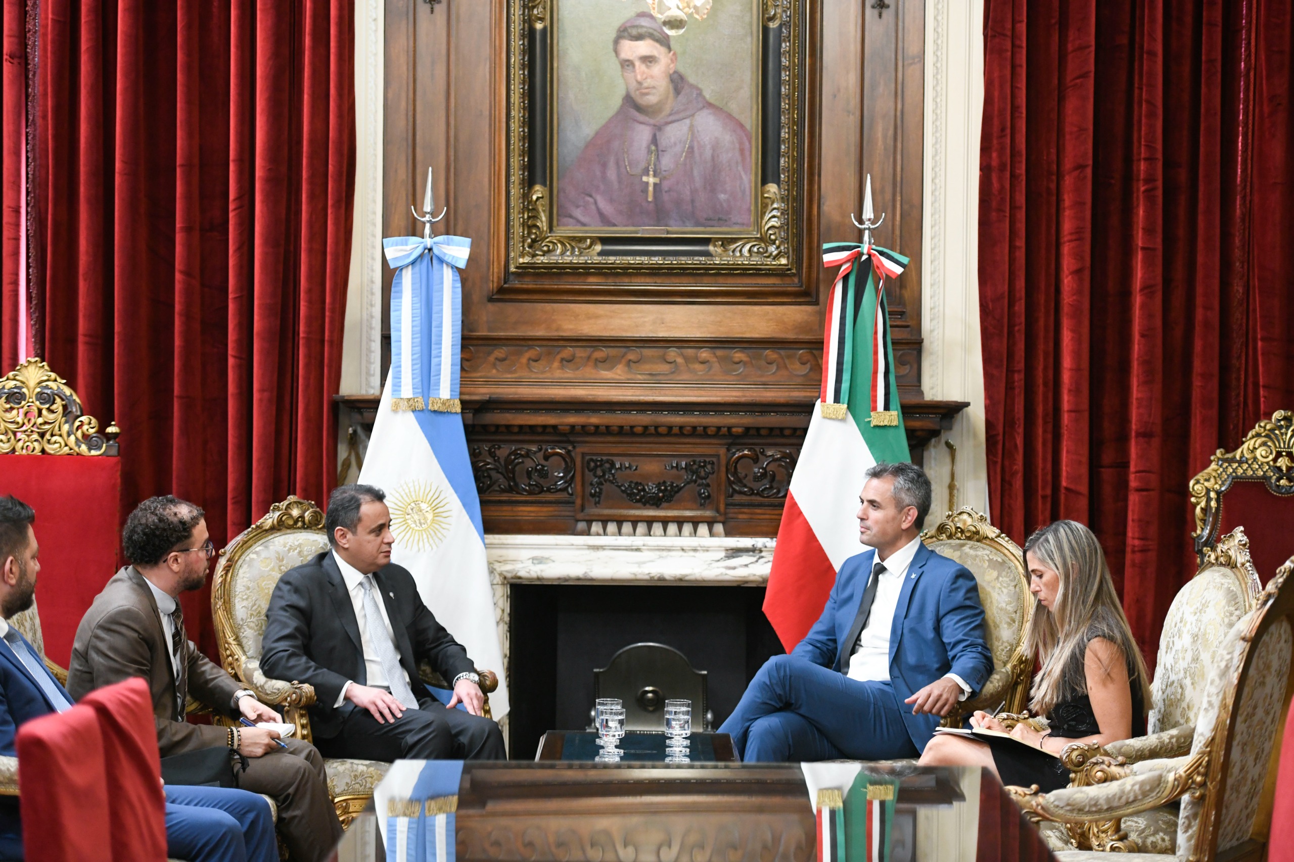 MARTÍN MENEM RECIBIÓ AL EMBAJADOR DE KUWAIT EN ARGENTINA