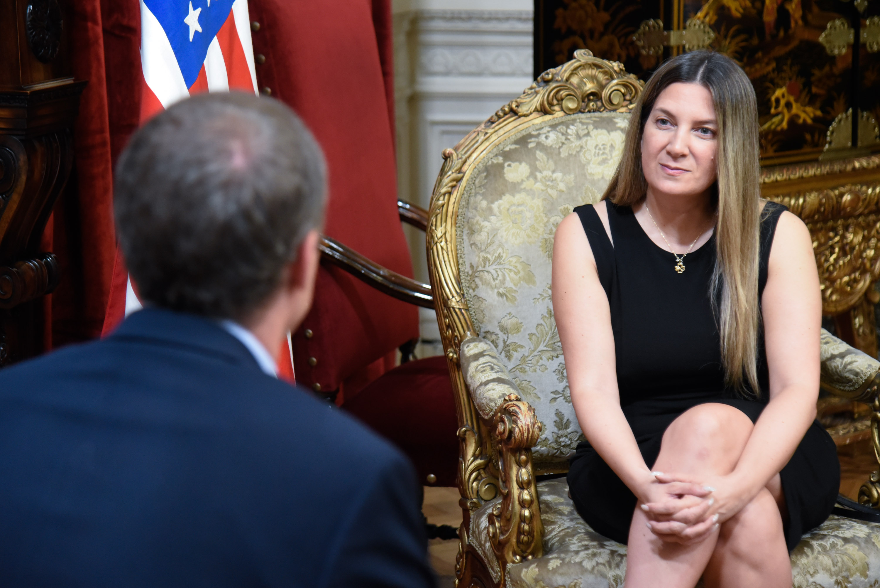 LA VICEPRESIDENTE DEL GPA CON EE.UU RECIBIÓ A UN CONCEJAL DEL ESTADO DE GEORGIA LA VICEPRESIDENTE DEL GPA CON EE.UU RECIBIÓ A UN CONCEJAL DEL ESTADO DE GEORGIA