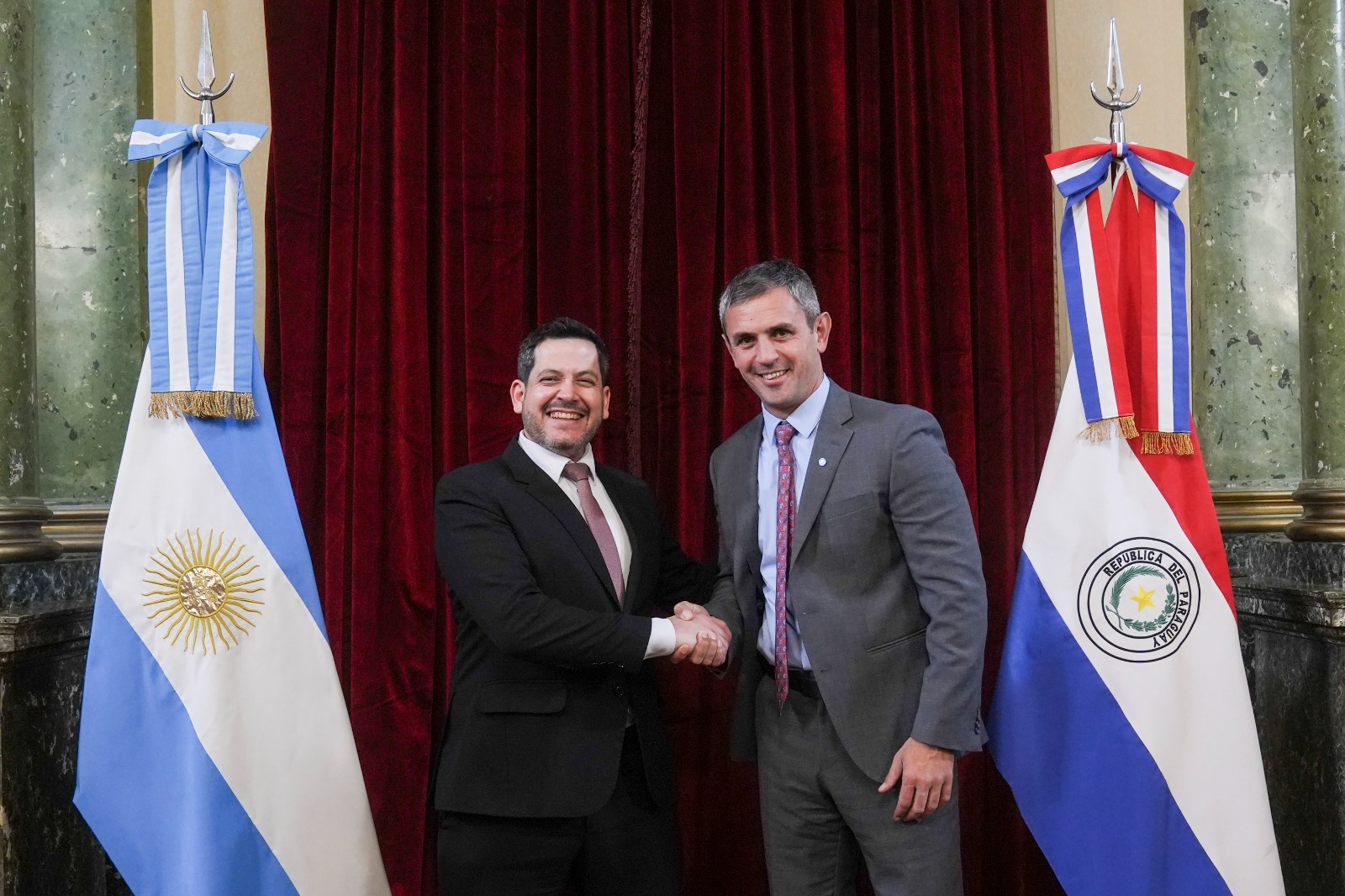 MARTÍN MENEM SE REUNIÓ CON EL PRESIDENTE DE DIPUTADOS DE PARAGUAY