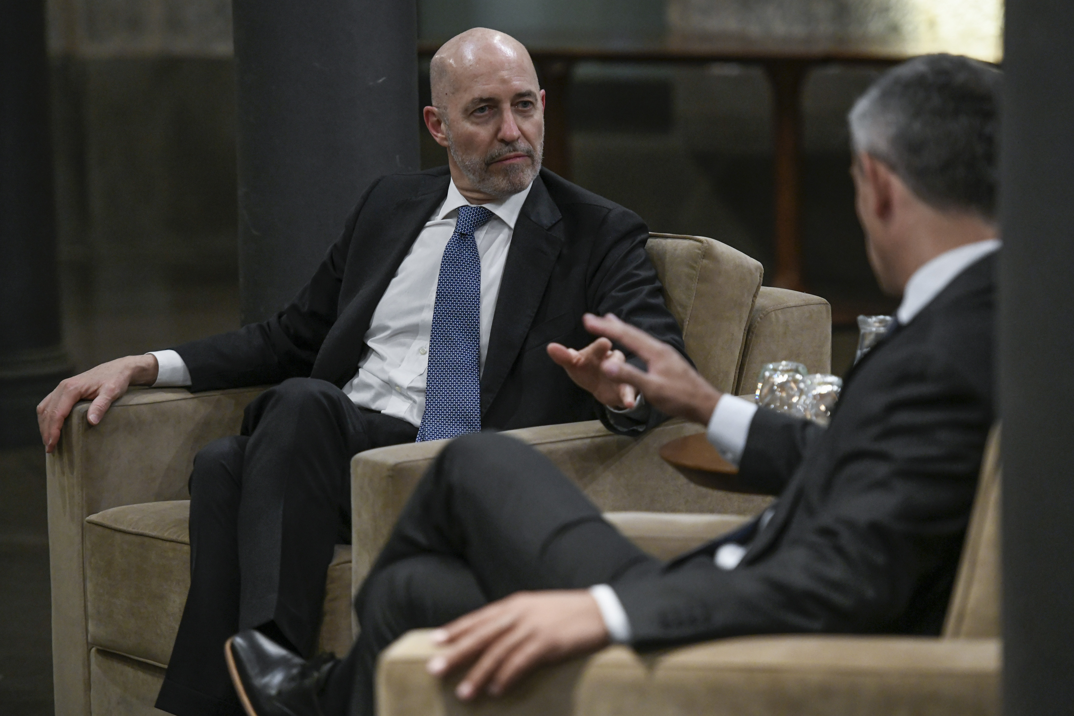 MARTÍN MENEM RECIBIÓ AL EMBAJADOR DE LA REPÚBLICA ITALIANA, FABRIZIO NICOLETTI