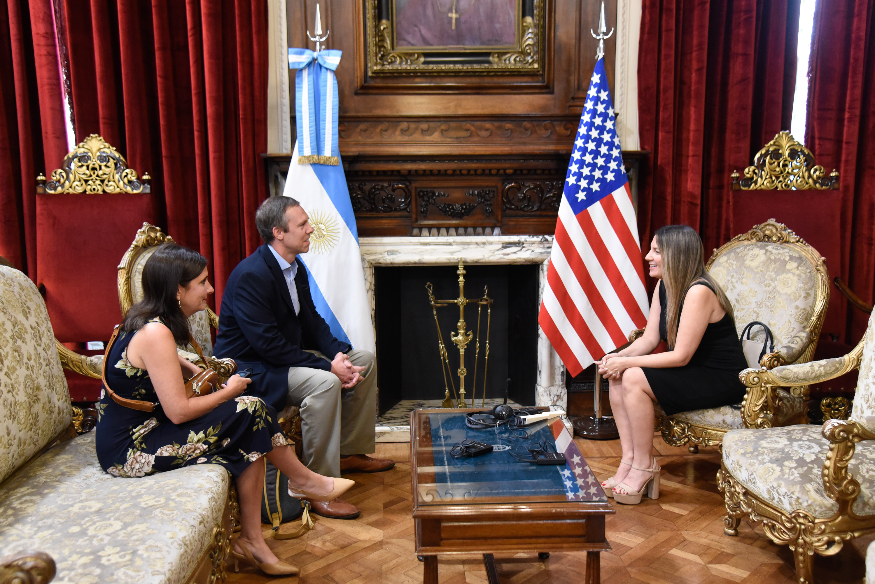 LA VICEPRESIDENTE DEL GPA CON EE.UU RECIBIÓ A UN CONCEJAL DEL ESTADO DE GEORGIA LA VICEPRESIDENTE DEL GPA CON EE.UU RECIBIÓ A UN CONCEJAL DEL ESTADO DE GEORGIA