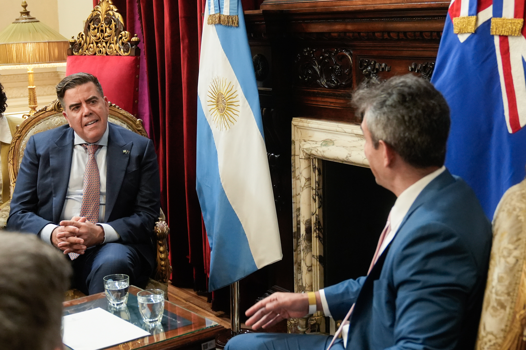 MARTIN MENEM RECIBIÓ AL PRESIDENTE DE LA CÁMARA DE REPRESENTANTES DEL PARLAMENTO DE AUSTRALIA