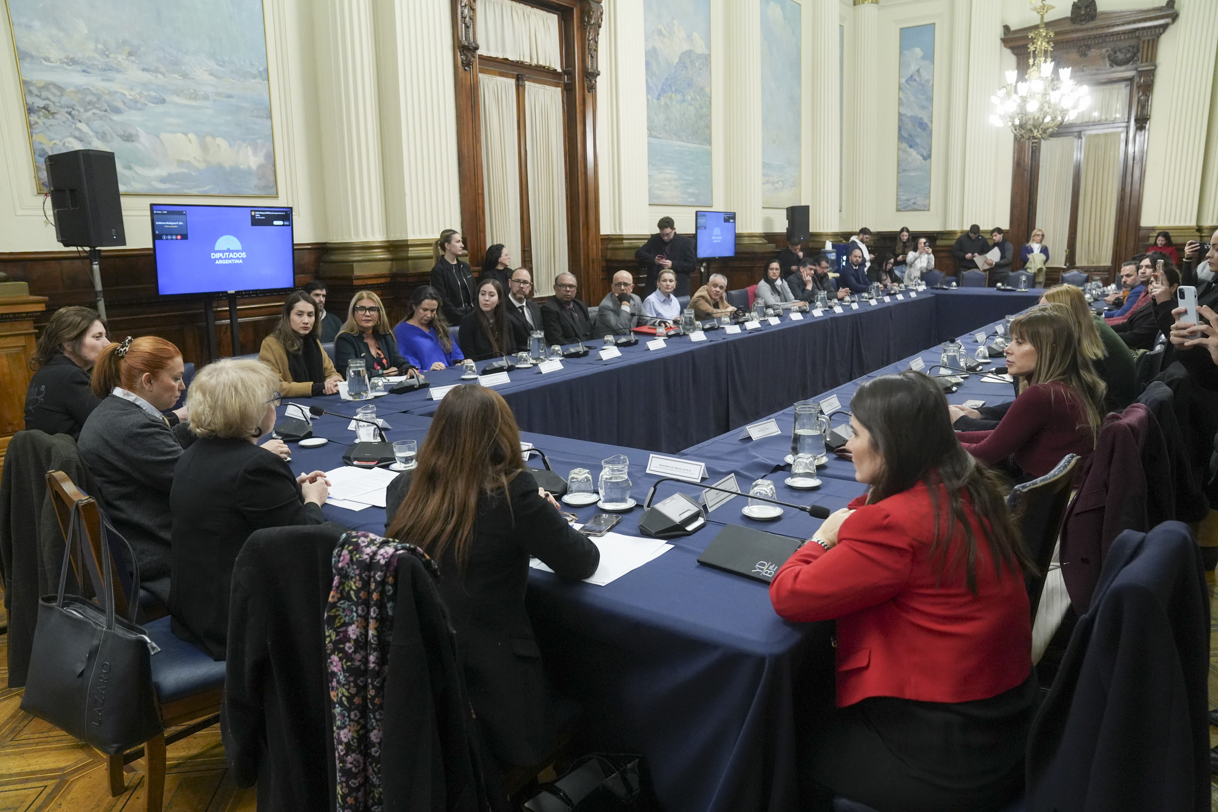 DIPUTADOS SE REUNIERON CON ASOCIACIONES CIVILES DE VENEZUELA Y ANALIZARON LOS ALCANCES DE LA AYUDA HUMANITARIA