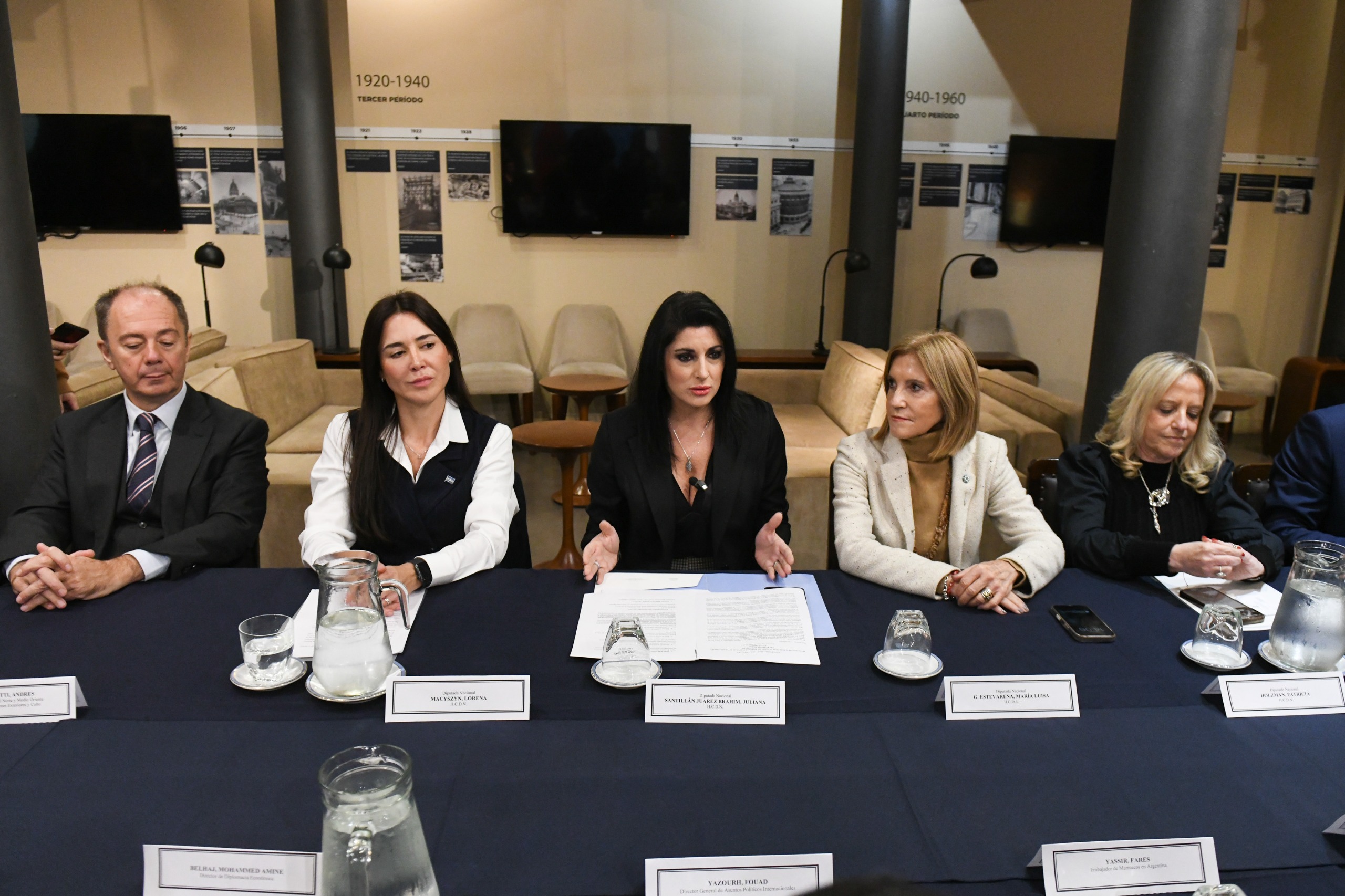 LA CÁMARA DE DIPUTADOS RECIBIÓ A UNA DELEGACIÓN DEL REINO DE MARRUECOS