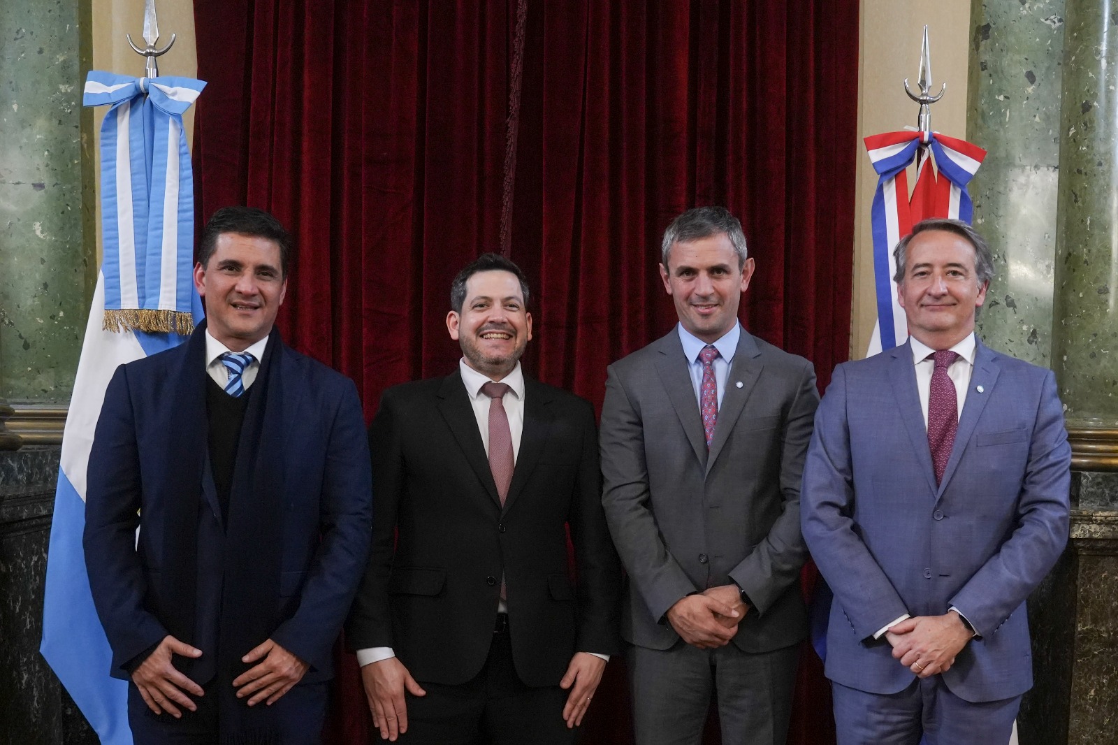 MARTÍN MENEM SE REUNIÓ CON EL PRESIDENTE DE DIPUTADOS DE PARAGUAY