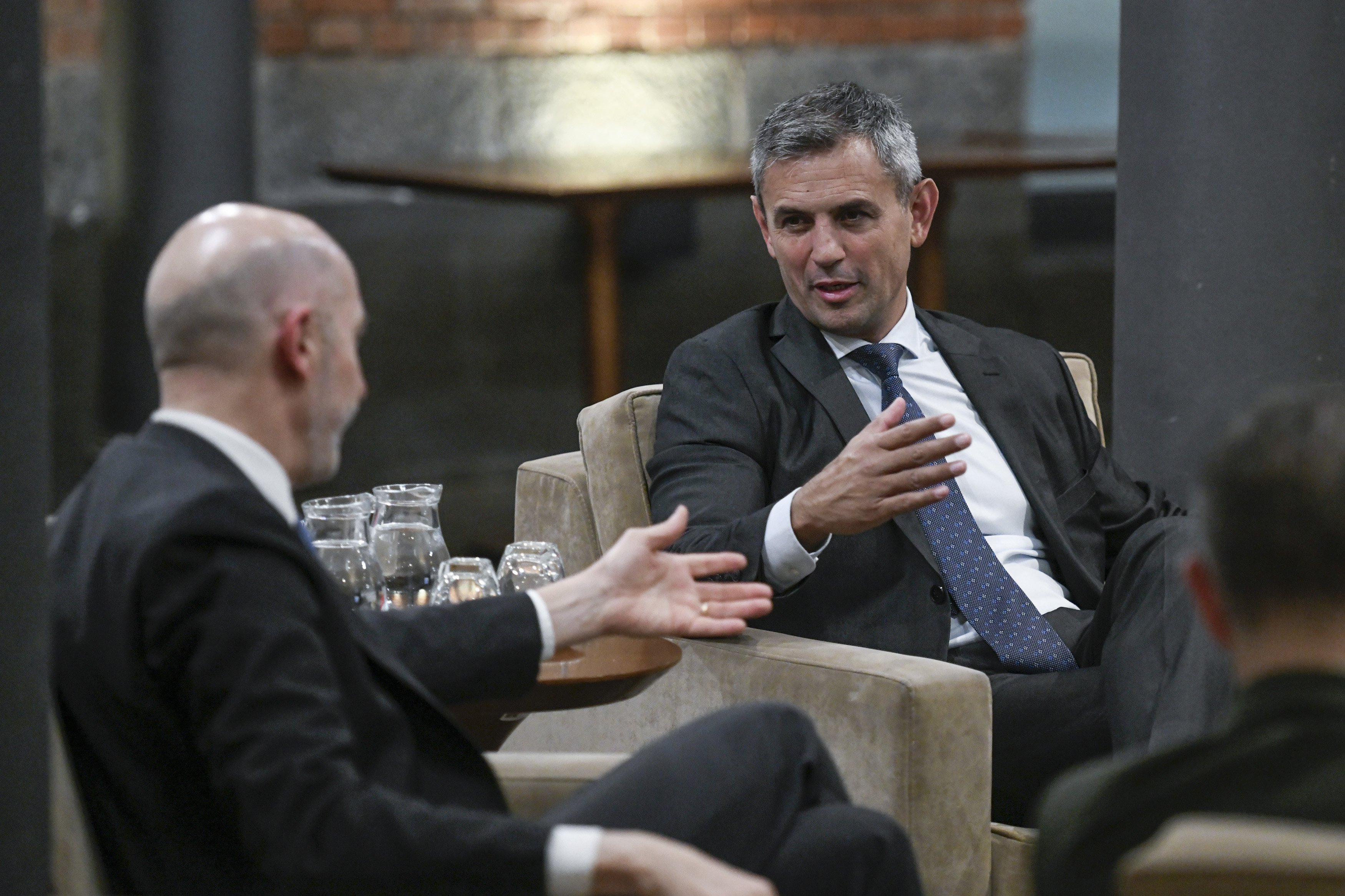 MARTÍN MENEM RECIBIÓ AL EMBAJADOR DE LA REPÚBLICA ITALIANA, FABRIZIO NICOLETTI