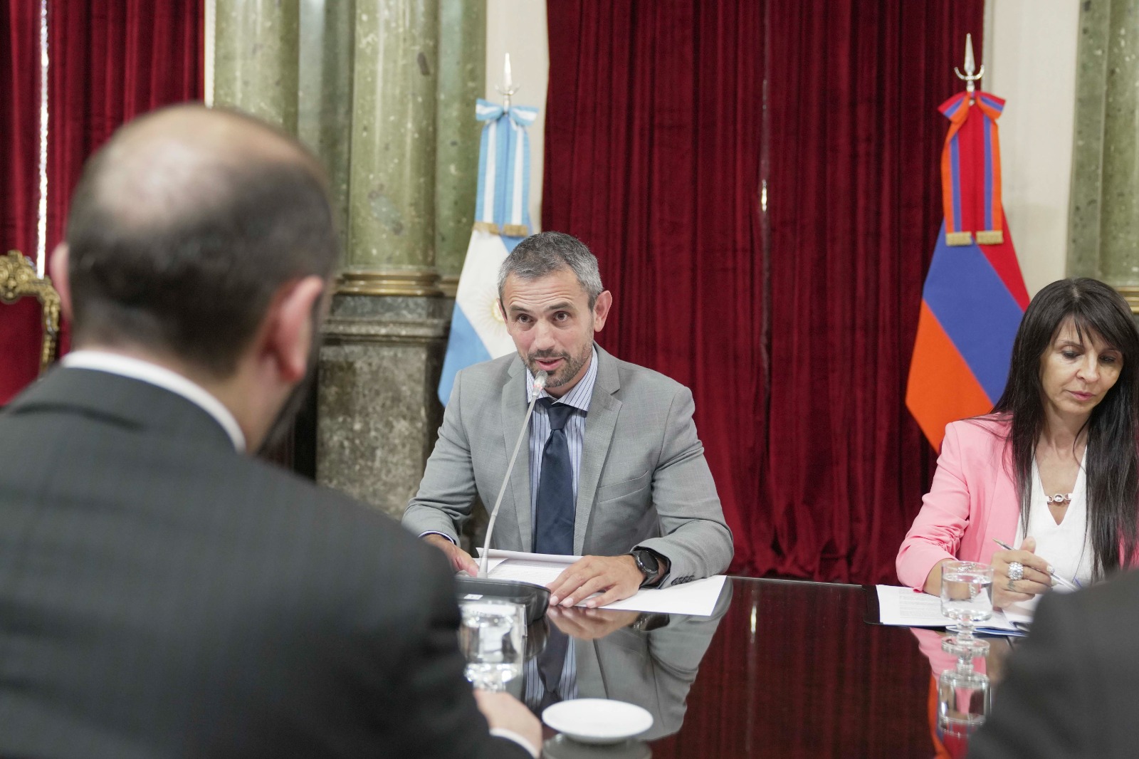 EL PRESIDENTE DE LA CÁMARA DE DIPUTADOS RECIBIÓ AL MINISTRO DE RELACIONES EXTERIORES DE ARMENIA EL PRESIDENTE DE LA CÁMARA DE DIPUTADOS RECIBIÓ AL MINISTRO DE RELACIONES EXTERIORES DE ARMENIA