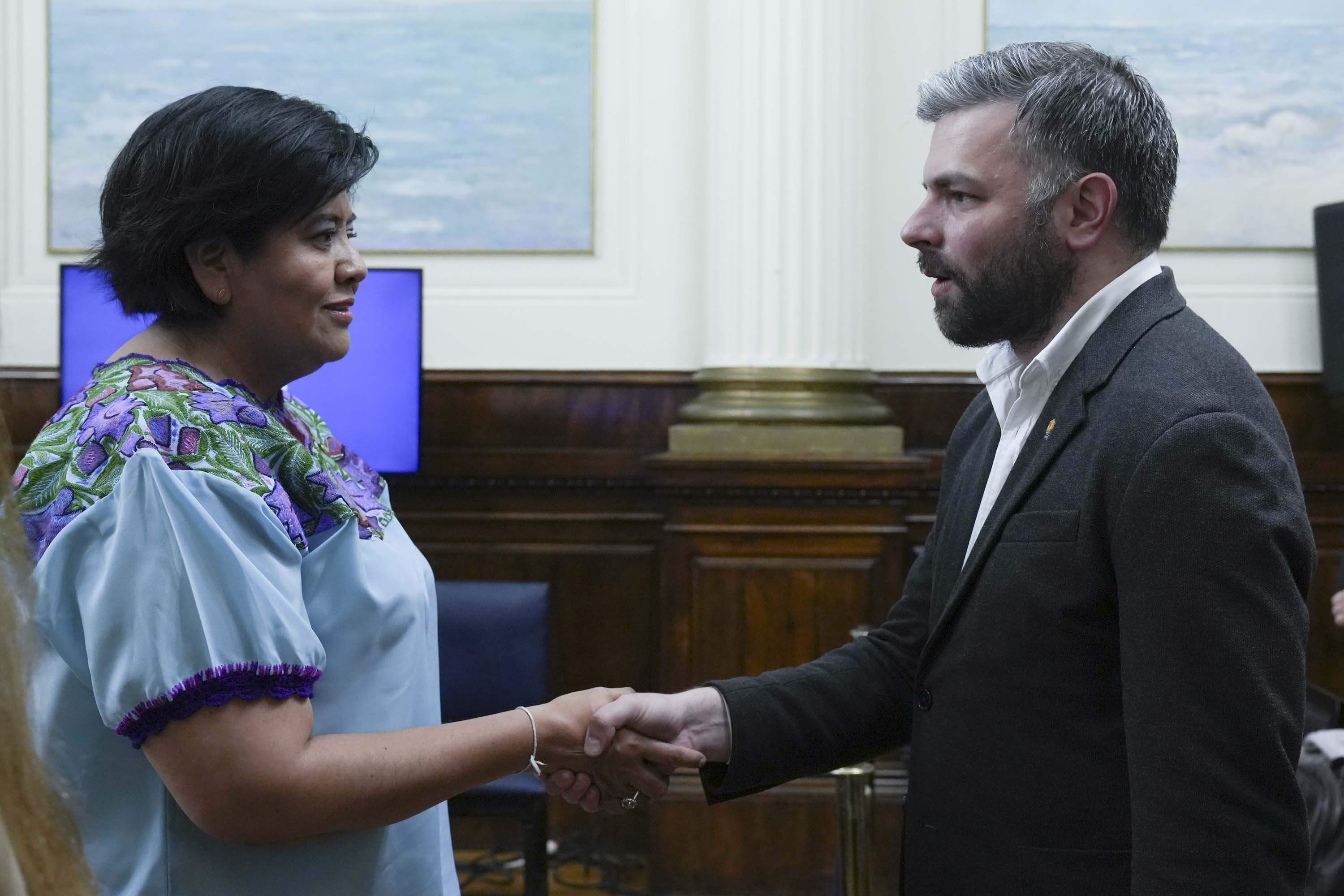 GPA CON BOLIVIA RECIBÓ A UNA DELEGACIÓN DE LA COMISIÓN DE NACIONES Y PUEBLOS INDÍGENAS ORIGINARIOS GPA CON BOLIVIA RECIBÓ A UNA DELEGACIÓN DE LA COMISIÓN DE NACIONES Y PUEBLOS INDÍGENAS ORIGINARIOS