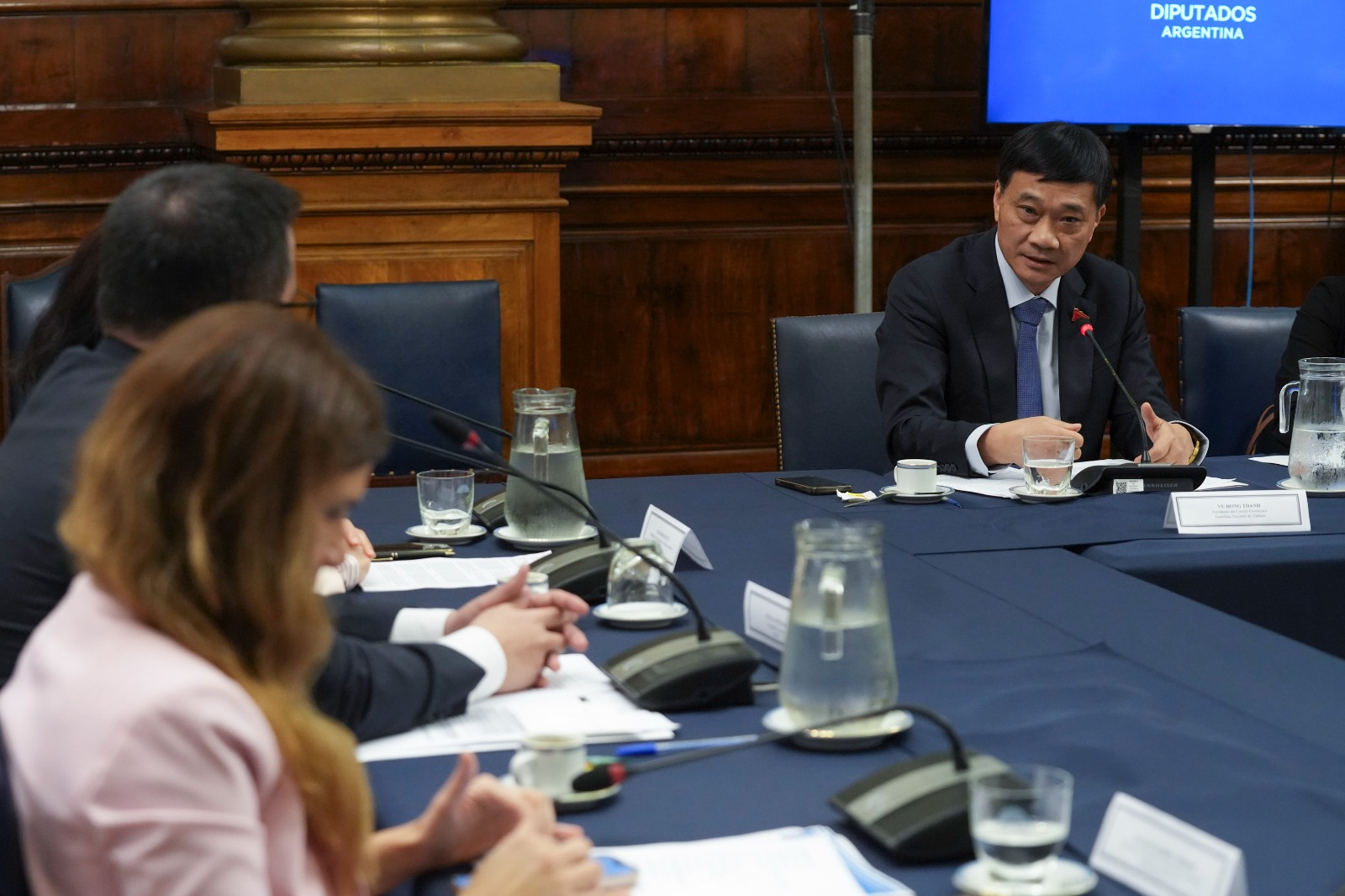 CON EJE EN PROMOVER VÍNCULOS COMERCIALES, EL GRUPO PARLAMENTARIO DE AMISTAD CON VIETNAM RECIBIÓ A SU EMBAJADORA CON EJE EN PROMOVER VÍNCULOS COMERCIALES, EL GRUPO PARLAMENTARIO DE AMISTAD CON VIETNAM RECIBIÓ A SU EMBAJADORA