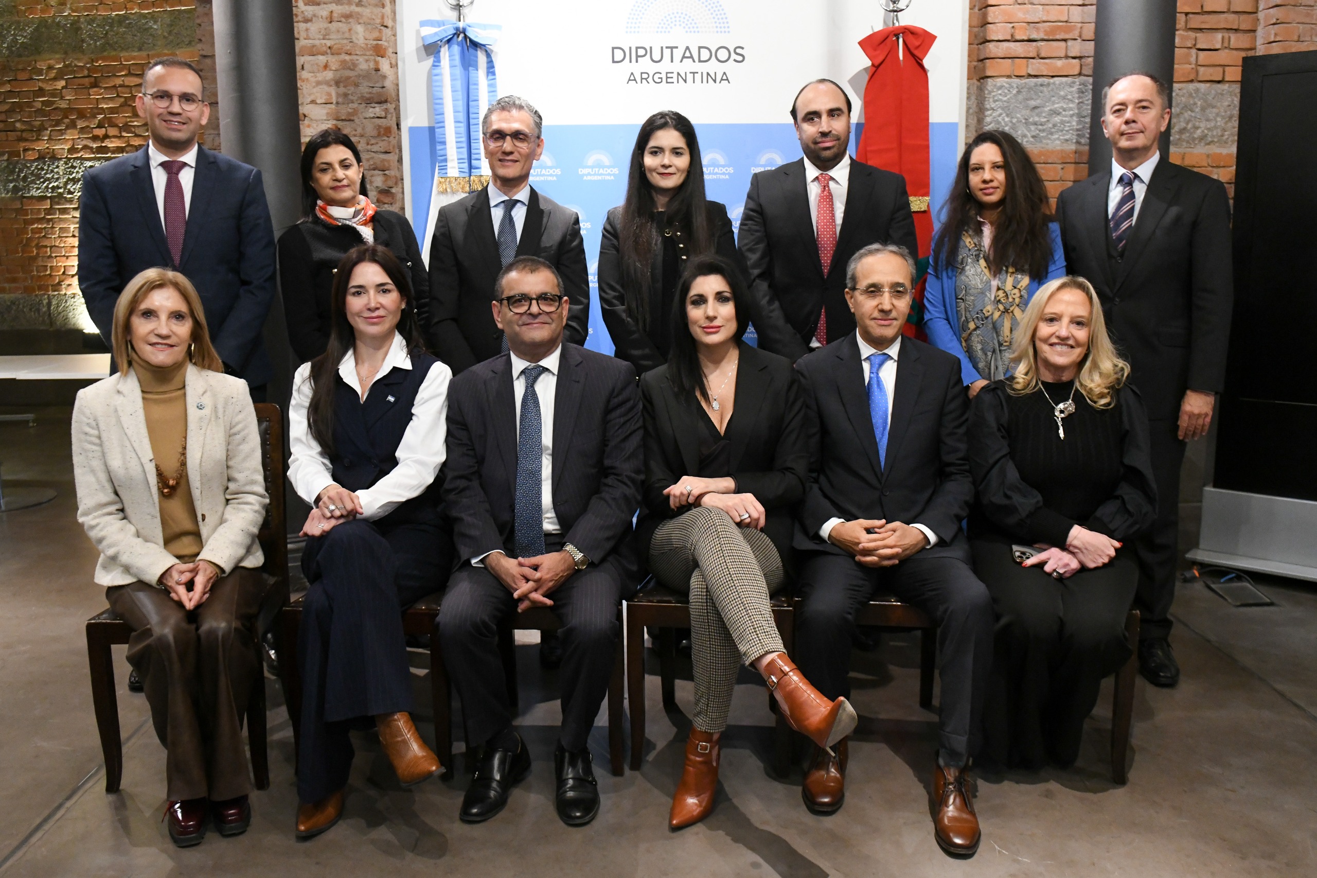 LA CÁMARA DE DIPUTADOS RECIBIÓ A UNA DELEGACIÓN DEL REINO DE MARRUECOS