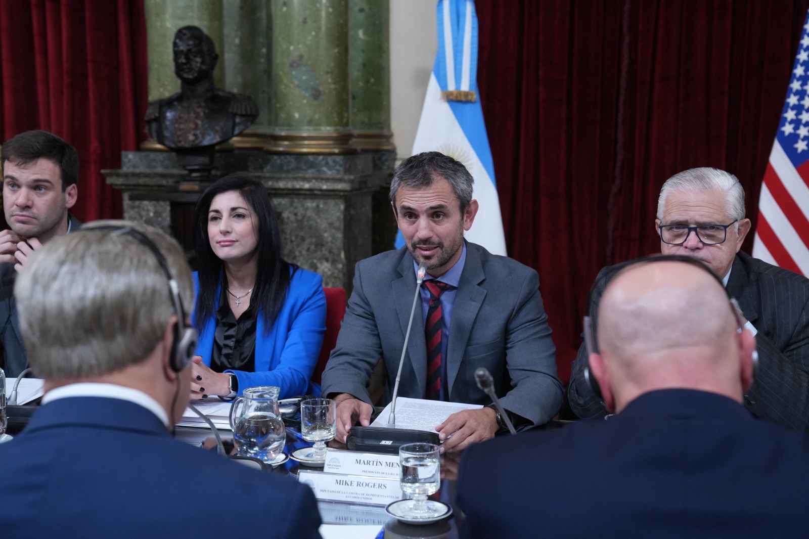 CON EJE EN TEMAS DE DEFENSA, MARTÍN MENEM RECIBIÓ A PARLAMENTARIOS DE ESTADOS UNIDOS