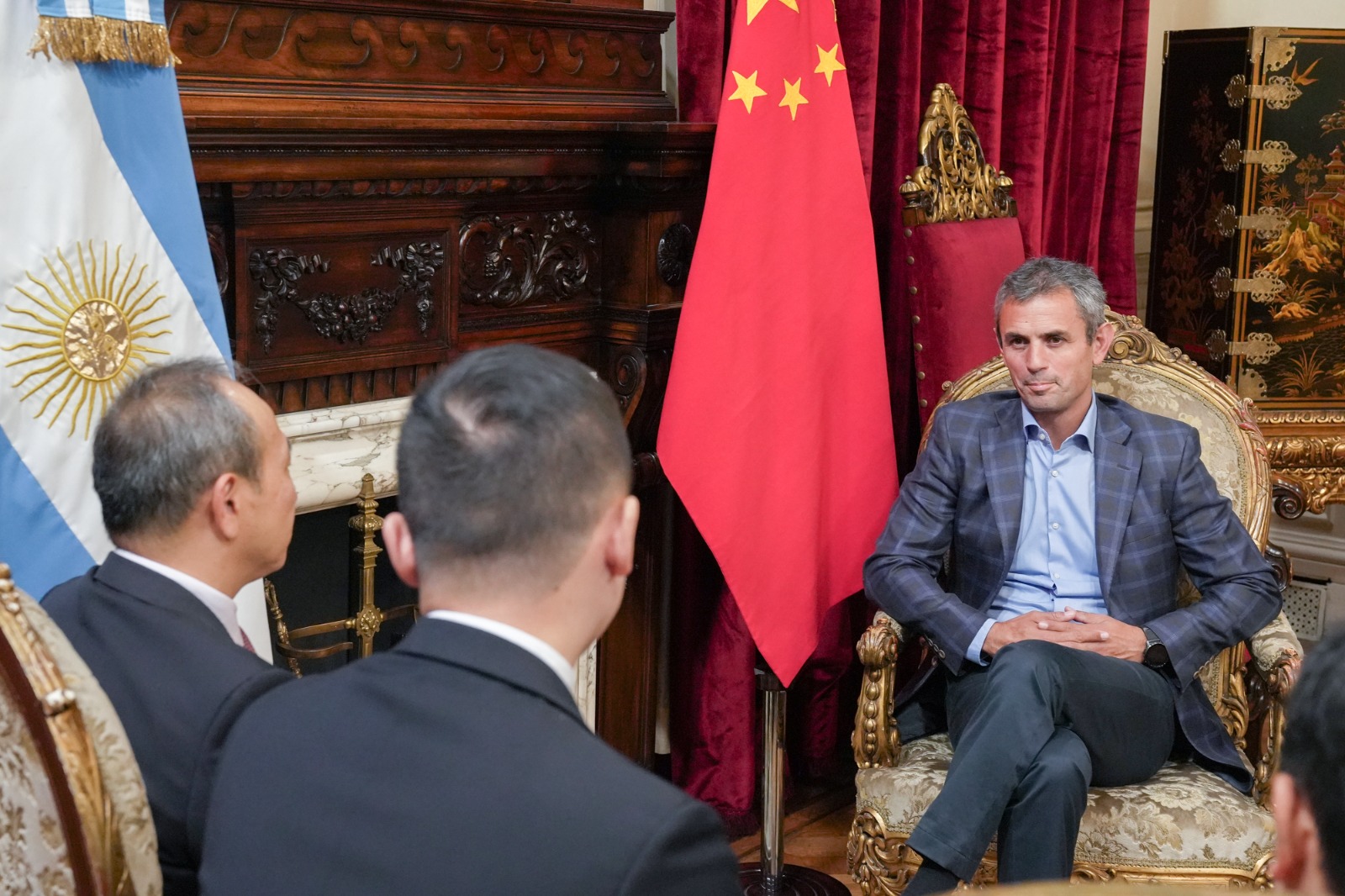 MARTÍN MENEM MANTUVO UN ENCUENTRO CON EL EMBAJADOR DE LA REPÚBLICA POPULAR CHINA MARTÍN MENEM MANTUVO UN ENCUENTRO CON EL EMBAJADOR DE LA REPÚBLICA POPULAR CHINA