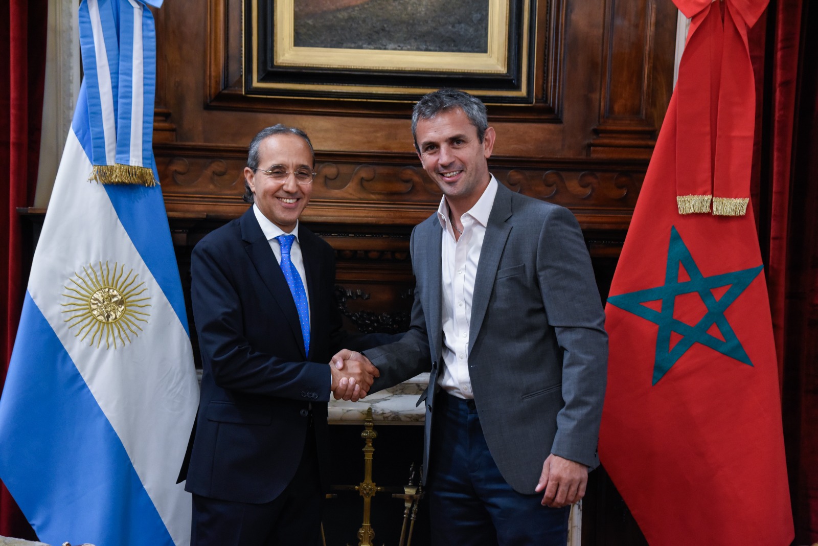 MENEM RECIBIÓ AL EMBAJADOR DE MARRUECOS PARA FORTALECER LOS VÍNCULOS PARLAMENTARIOS MENEM RECIBIÓ AL EMBAJADOR DE MARRUECOS PARA FORTALECER LOS VÍNCULOS PARLAMENTARIOS