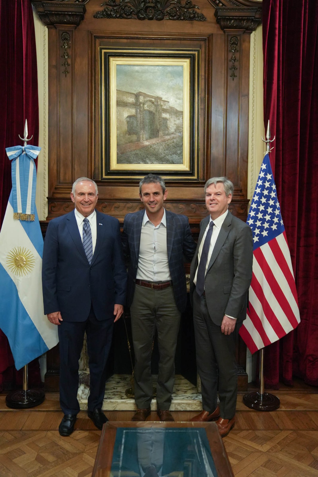 MARTÍN MENEM RECIBIÓ LA VISITA DE FUNCIONARIOS DE EE.UU MARTÍN MENEM RECIBIÓ LA VISITA DE FUNCIONARIOS DE EE.UU