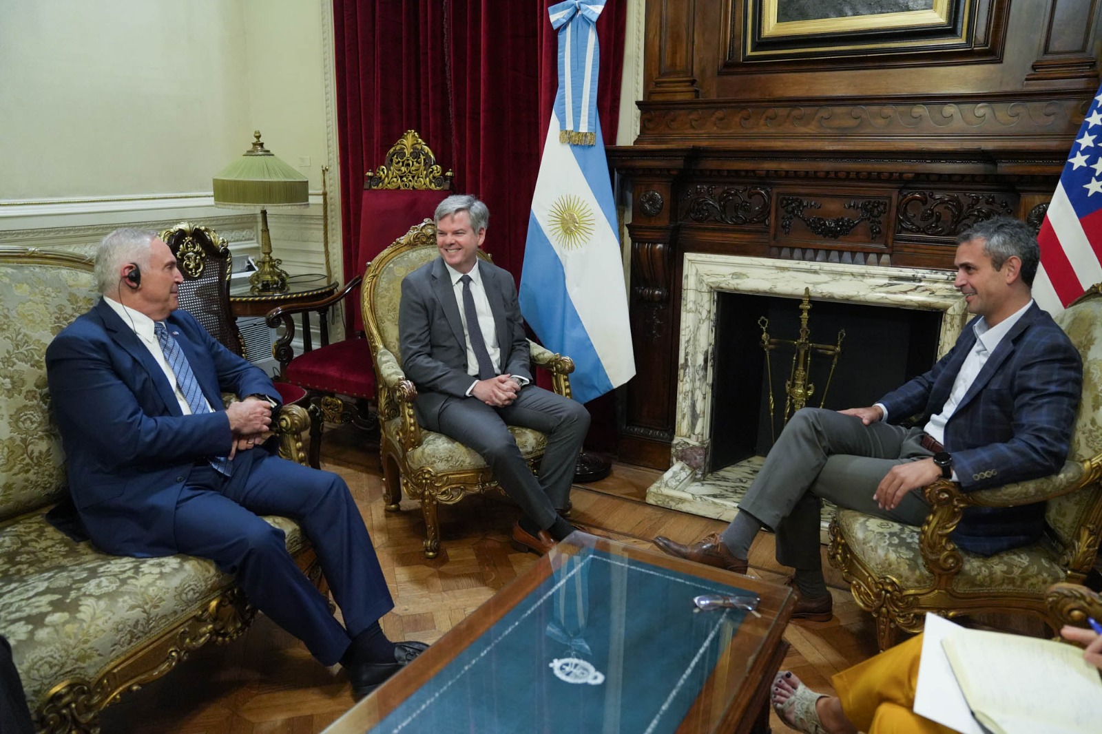 MARTÍN MENEM RECIBIÓ LA VISITA DE FUNCIONARIOS DE EE.UU MARTÍN MENEM RECIBIÓ LA VISITA DE FUNCIONARIOS DE EE.UU