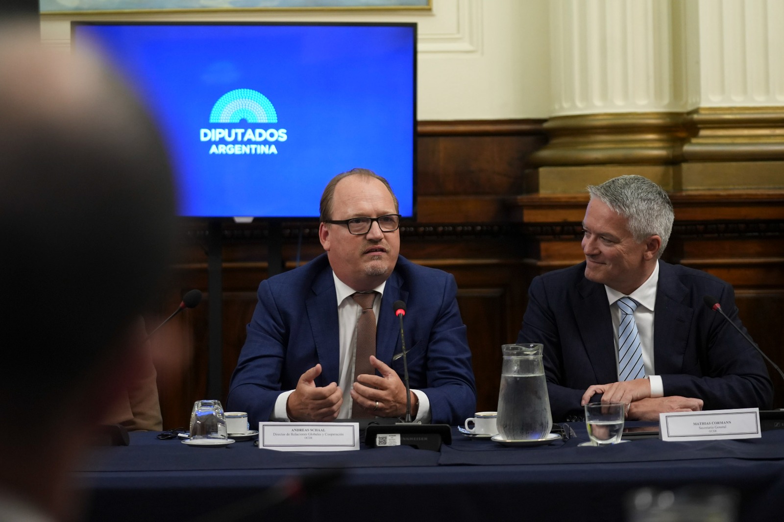 SE CONSTITUYÓ EL GRUPO PARLAMENTARIO DE AMISTAD CON LA OCDE Y RECIBIÓ A SU SECRETARIO GENERAL SE CONSTITUYÓ EL GRUPO PARLAMENTARIO DE AMISTAD CON LA OCDE Y RECIBIÓ A SU SECRETARIO GENERAL