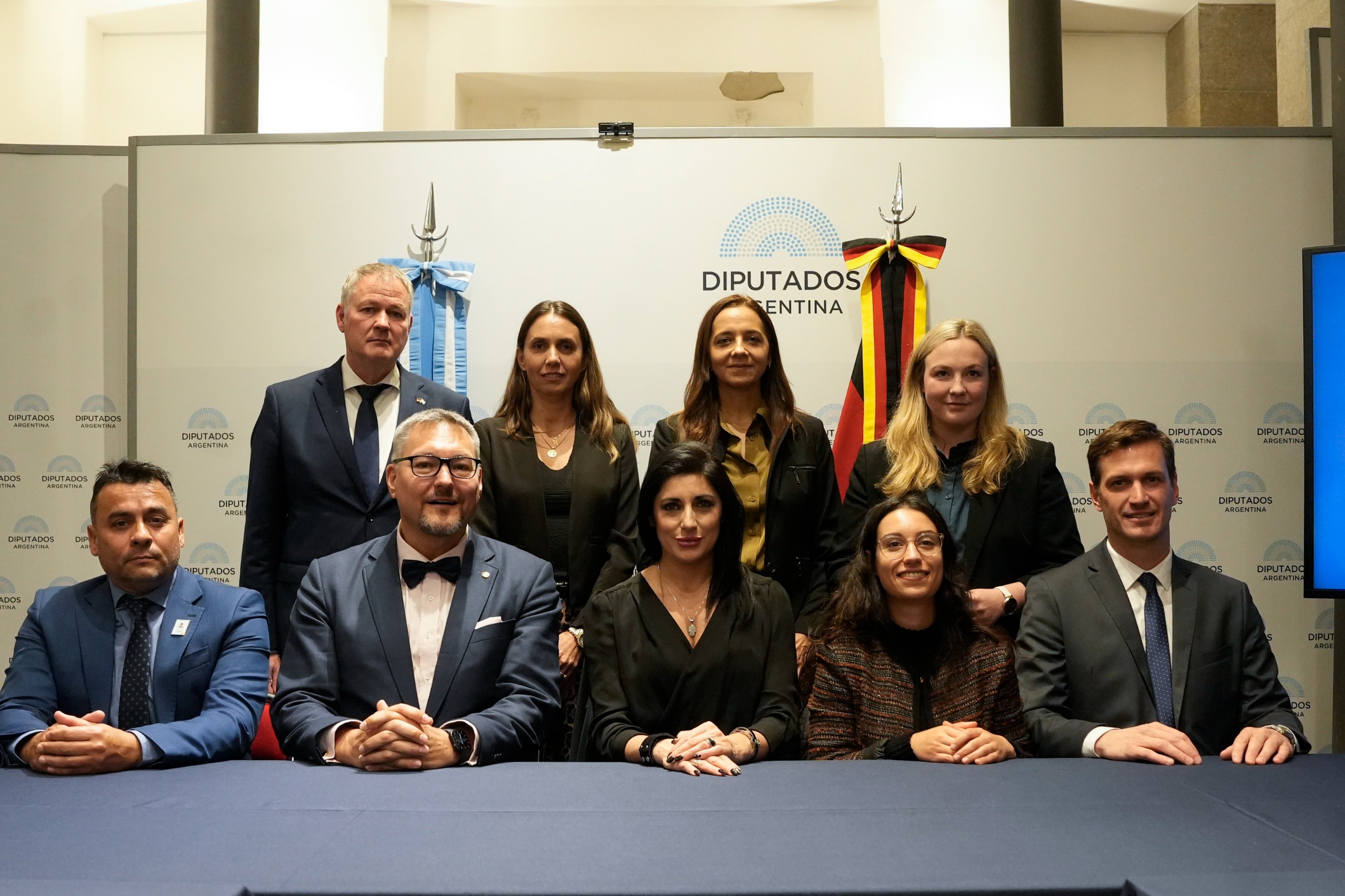 DELEGACIÓN DEL BUNDESTAG ALEMÁN VISITÓ LA CÁMARA DE DIPUTADOS PARA FORTALECER LA AGENDA BILATERAL