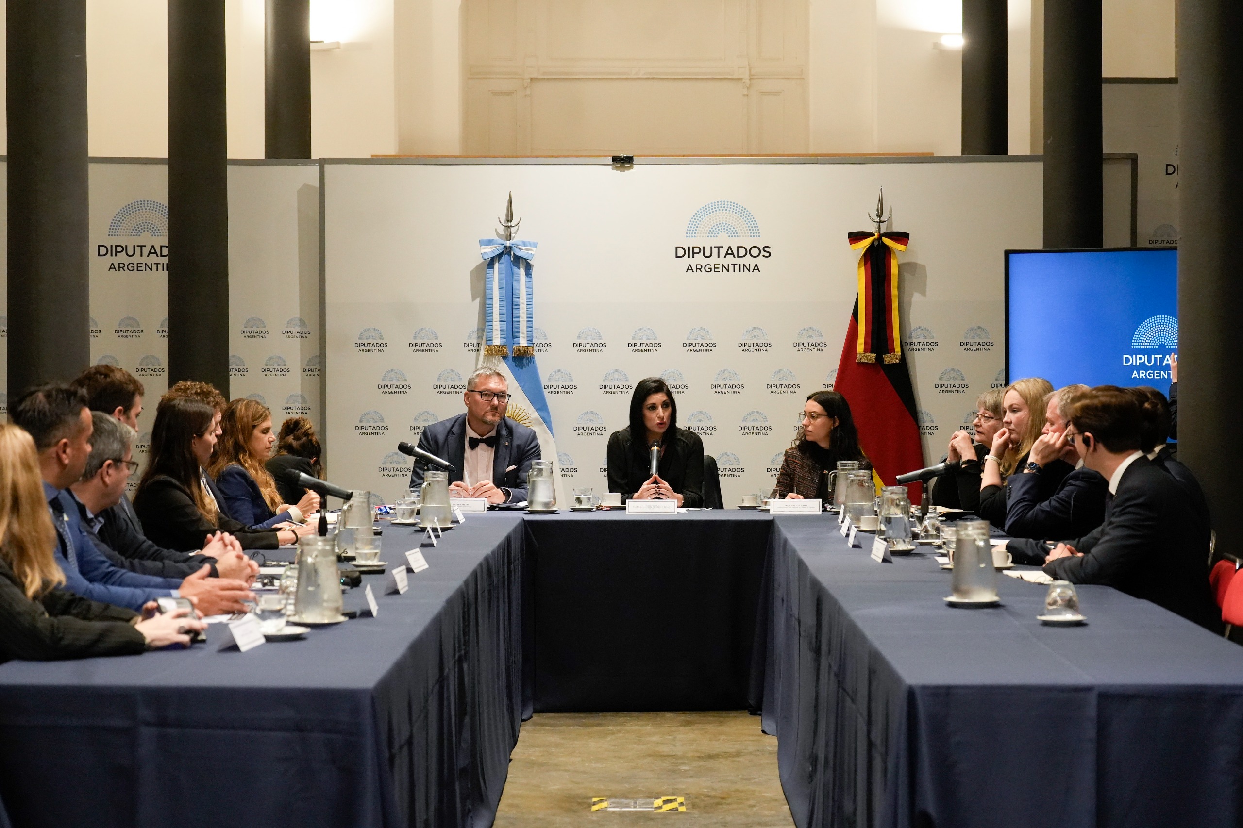 DELEGACIÓN DEL BUNDESTAG ALEMÁN VISITÓ LA CÁMARA DE DIPUTADOS PARA FORTALECER LA AGENDA BILATERAL