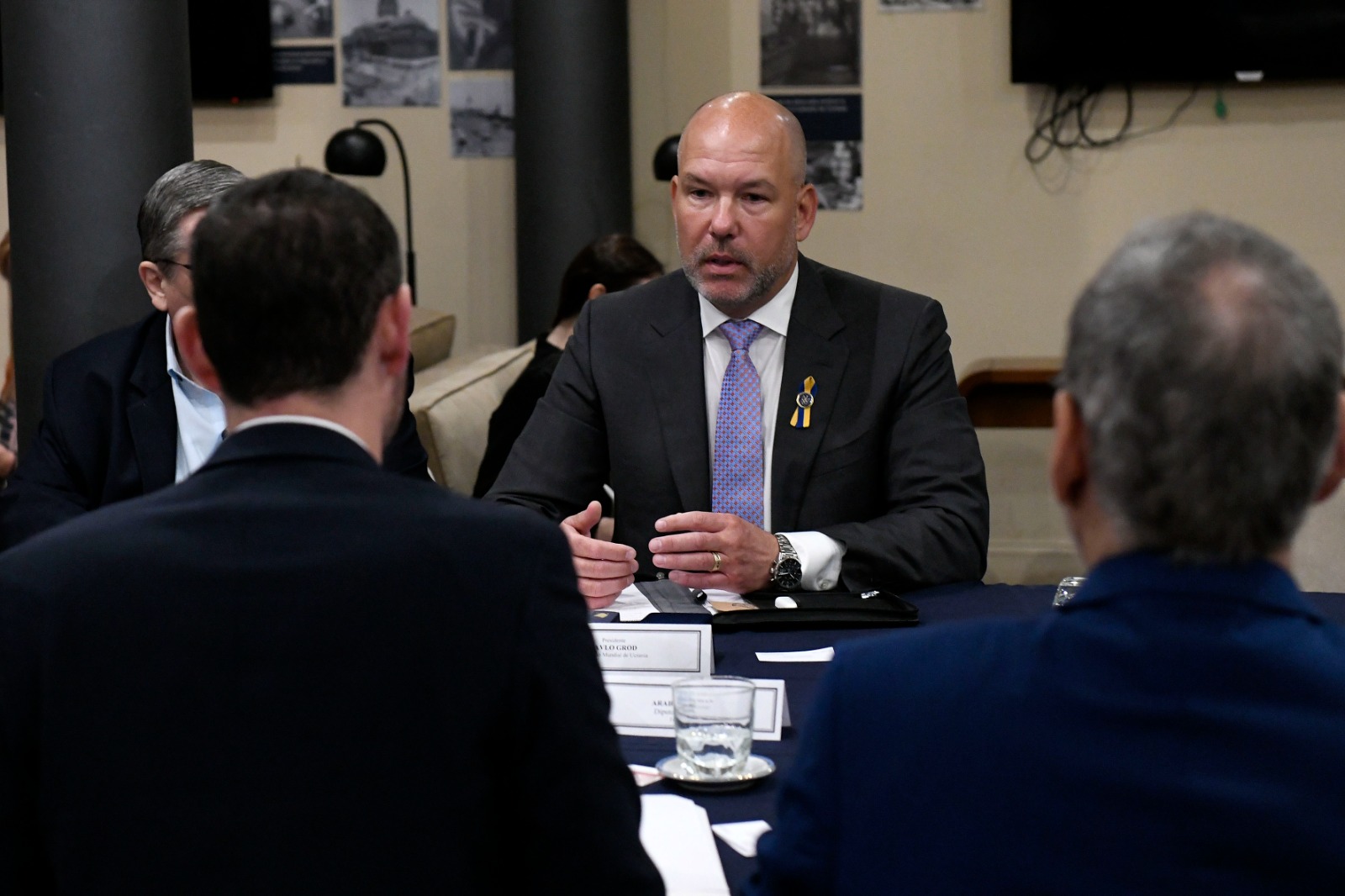 DIPUTADOS RECIBIÓ A UNA DELEGACIÓN DEL CONGRESO MUNDIAL DE UCRANIA DIPUTADOS RECIBIÓ A UNA DELEGACIÓN DEL CONGRESO MUNDIAL DE UCRANIA