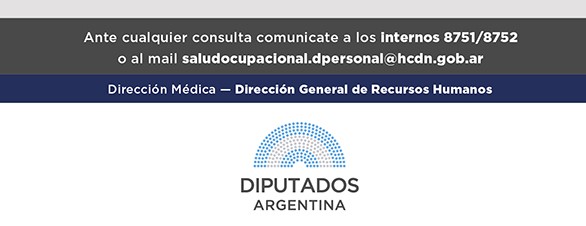 Dirección Médica - Dirección General de Recursos Humanos Logo DIPUTADOS ARGENTINA